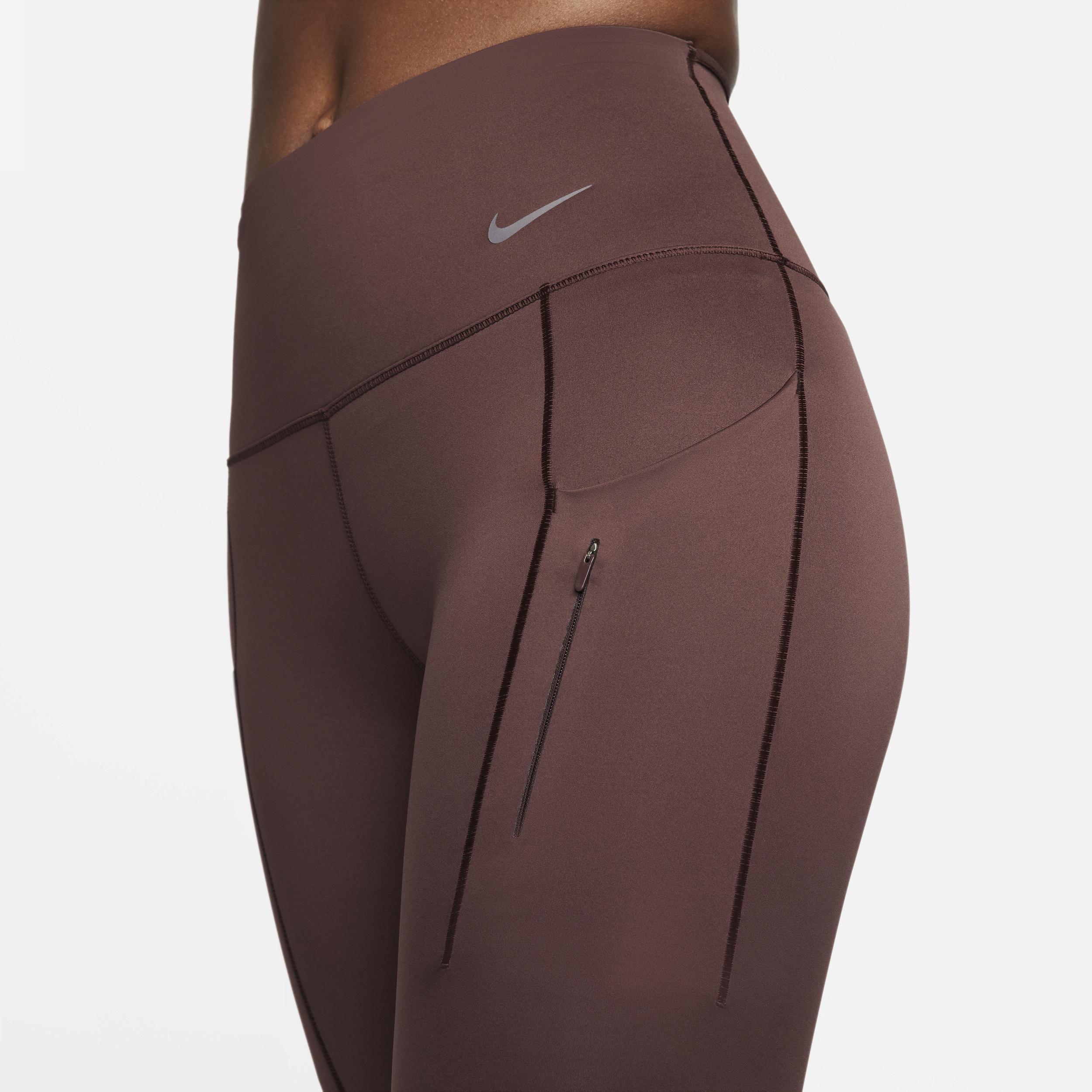 Nike Womens Go Firm-Support High-Waisted Cropped Leggings Product Image