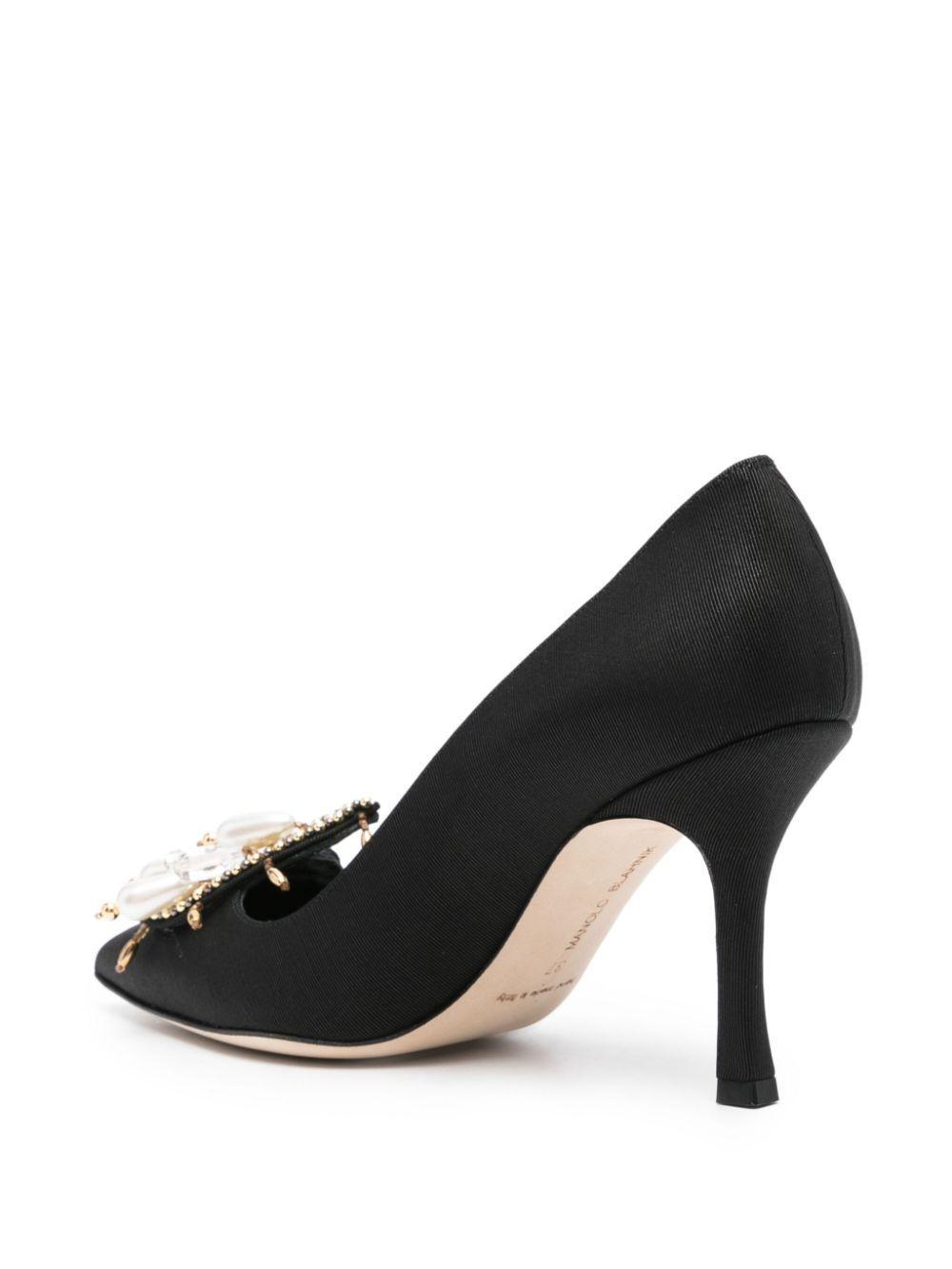 Orientalia 90mm leather pumps Product Image