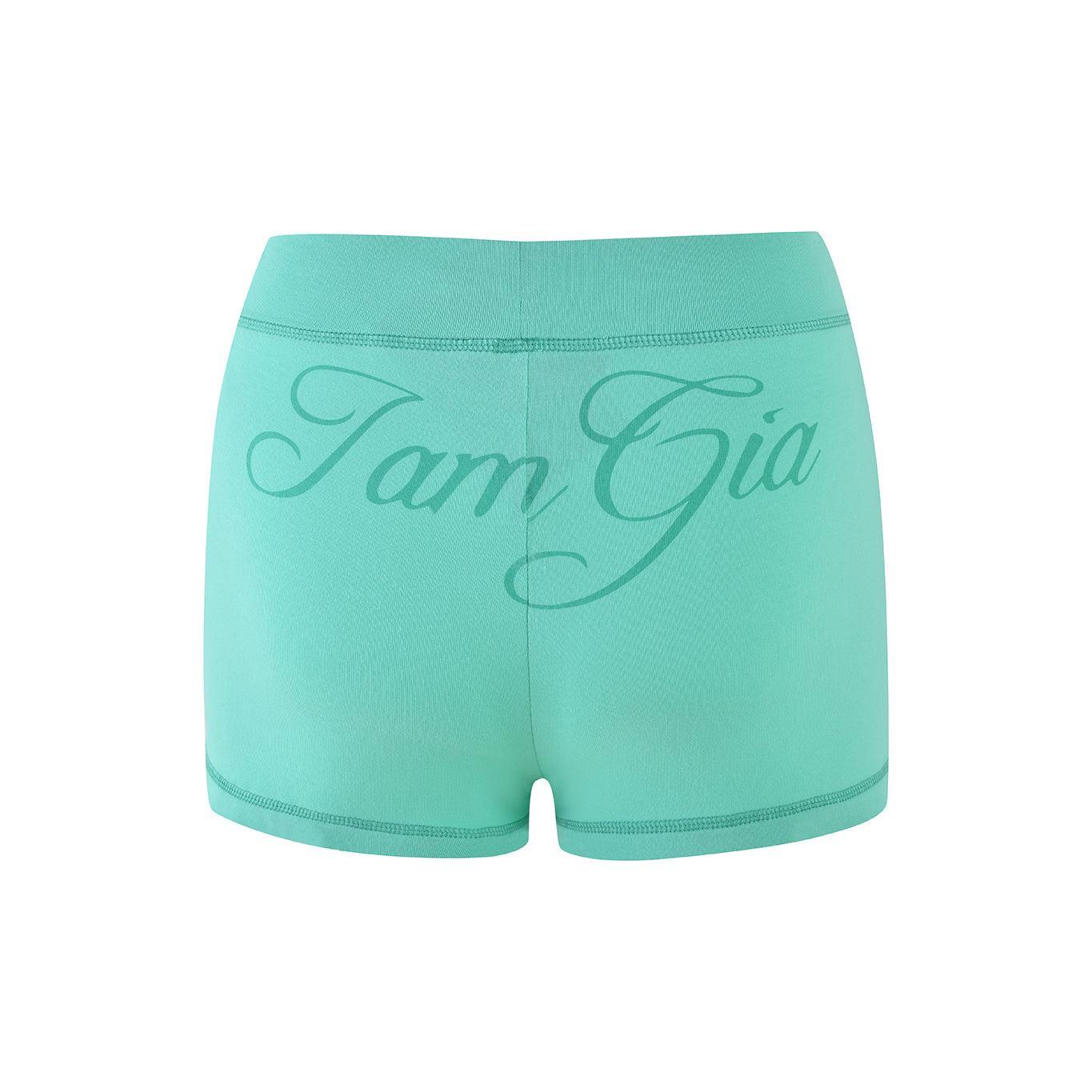 BLARE SHORT - GREEN : TURQUOISE : TEAL Product Image