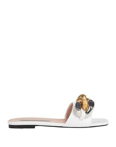 STELLA MCCARTNEY Woman Sandals White Size 8 Textile Fibers Product Image