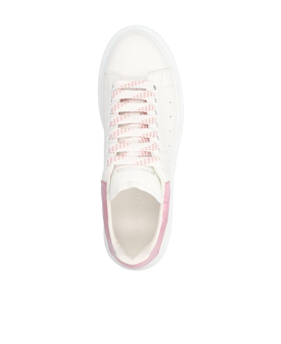 ALEXANDER MCQUEEN Oversized Low-top Sneakers In White Product Image