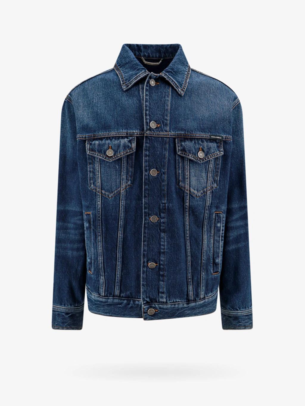 Jacket In Blue Product Image