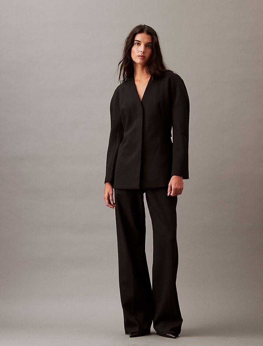 Structured Stretch Blazer Product Image