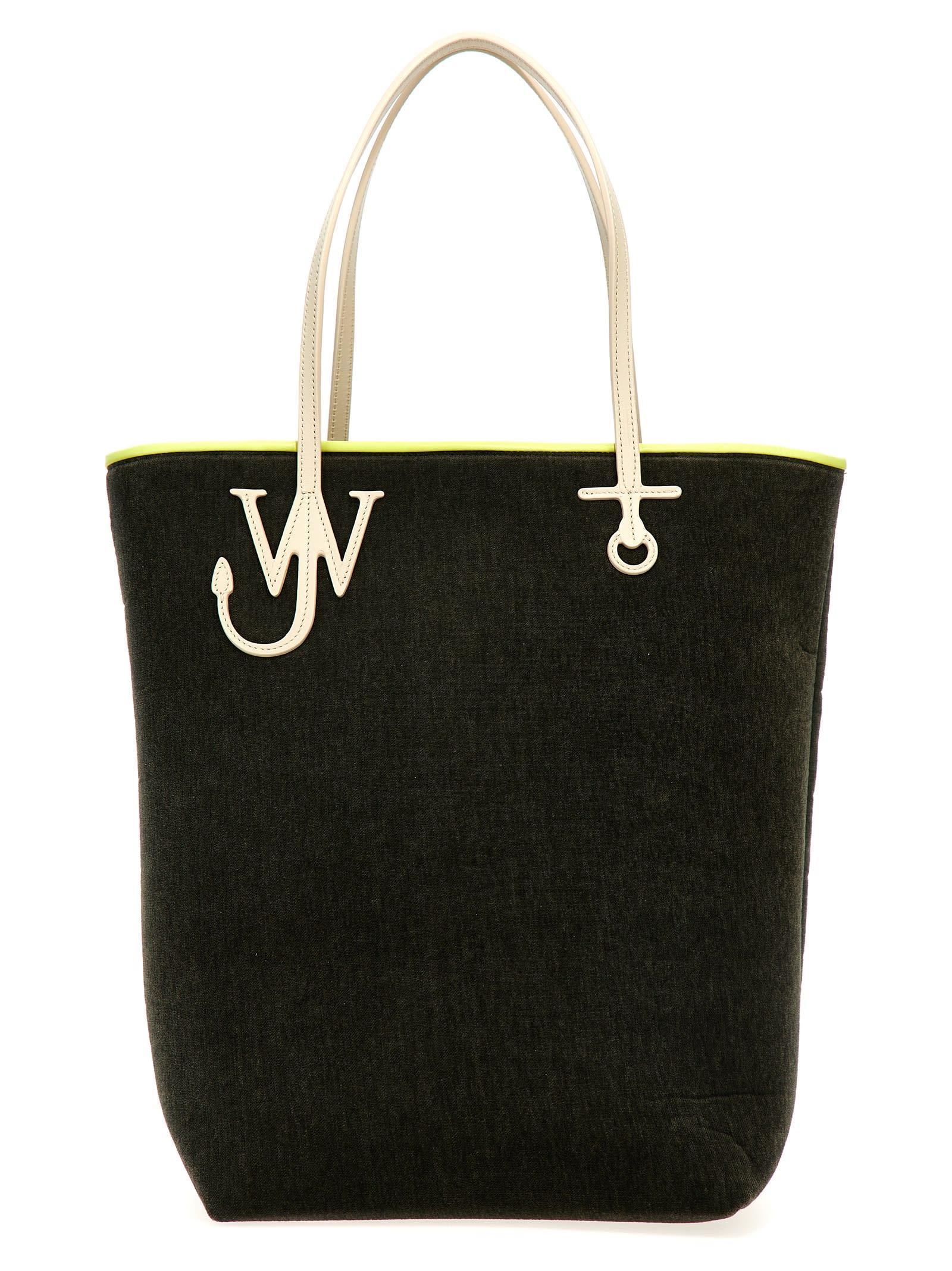 JW ANDERSON Tall Anchor Tote Tote Bag In Green Product Image