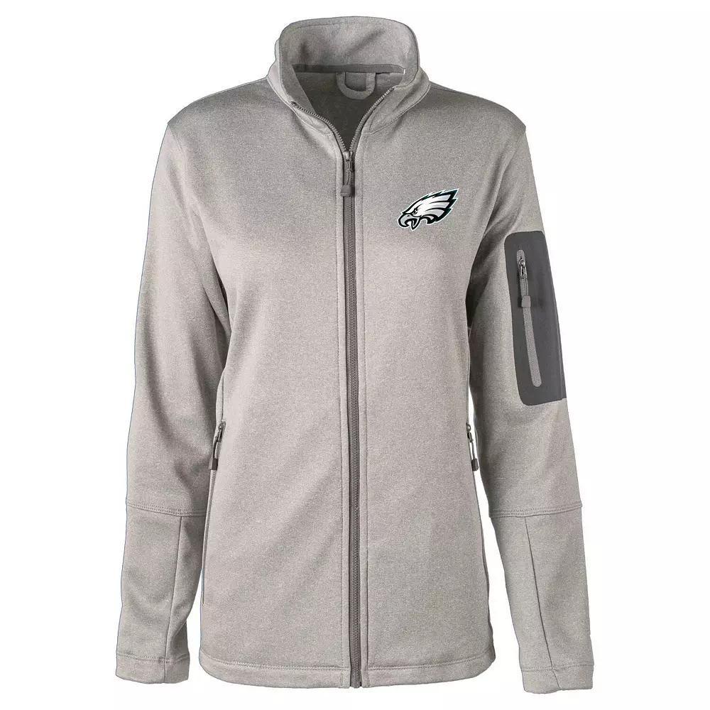 Women's Dunbrooke  Heather Charcoal Philadelphia Eagles Freestyle Teflon Shield Full-Zip Jacket, Size: XL Product Image
