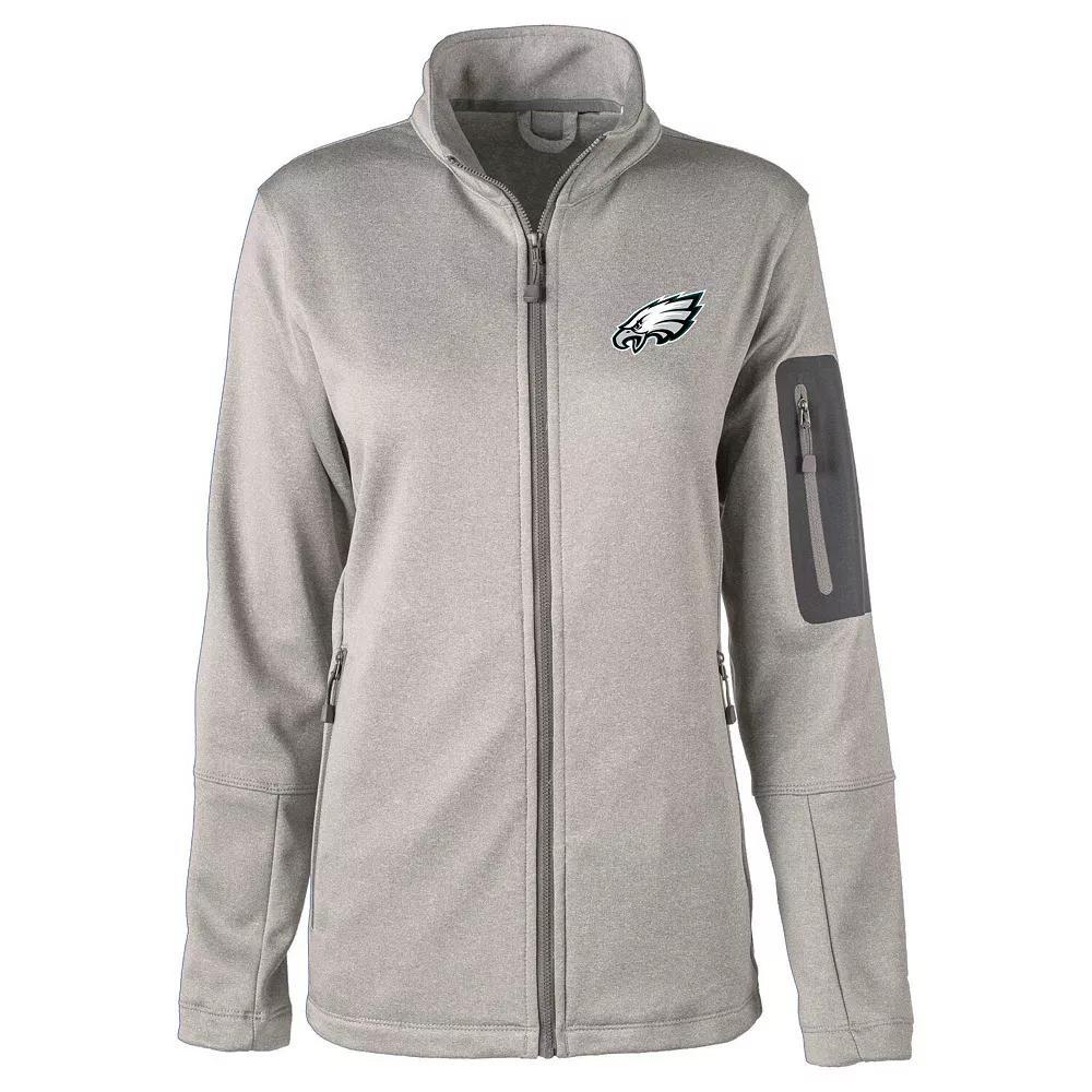 Women's Dunbrooke  Heather Charcoal Philadelphia Eagles Freestyle Teflon Shield Full-Zip Jacket, Size: XL Product Image