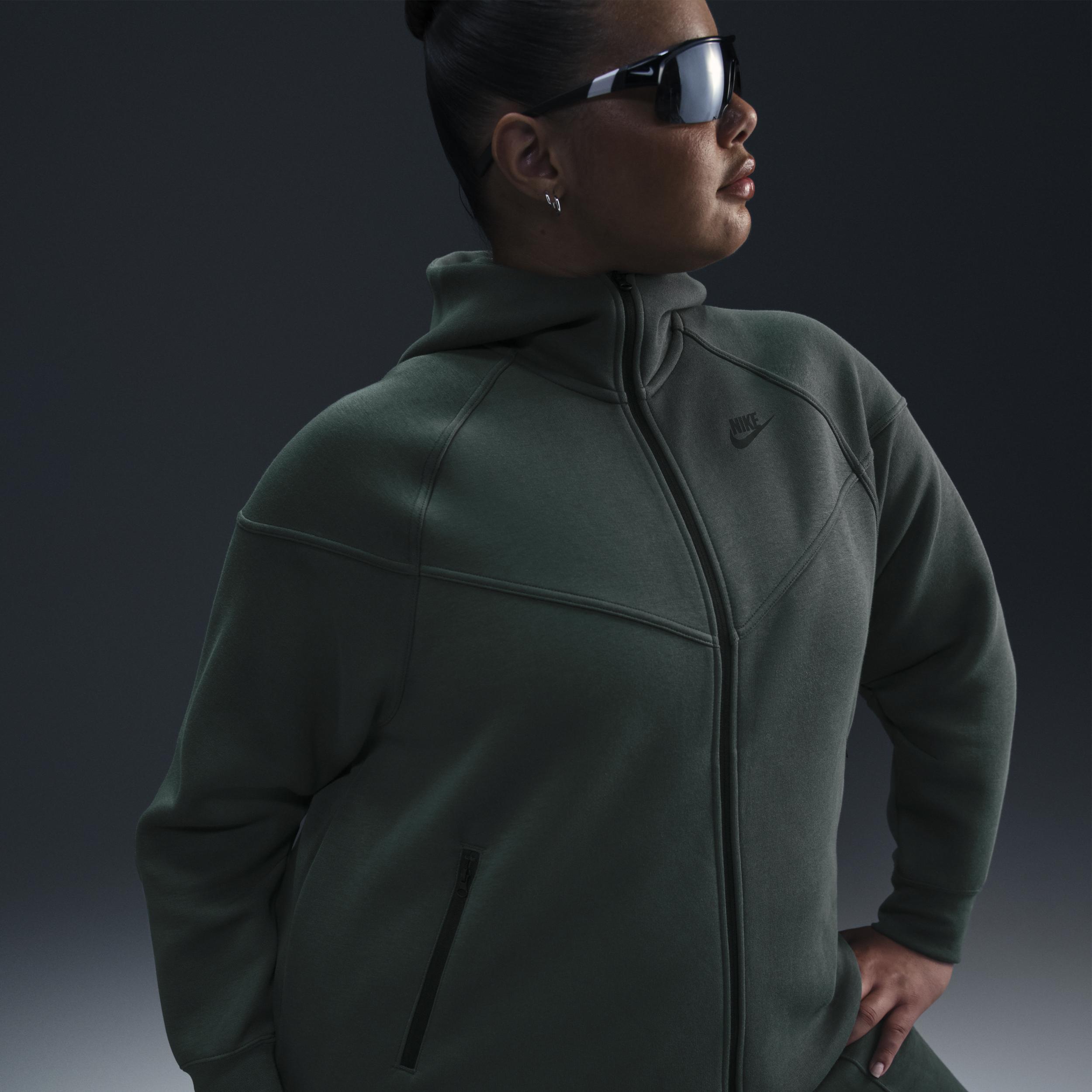 Women's Nike Sportswear Tech Fleece Windrunner Full-Zip Hoodie (Plus Size) Product Image