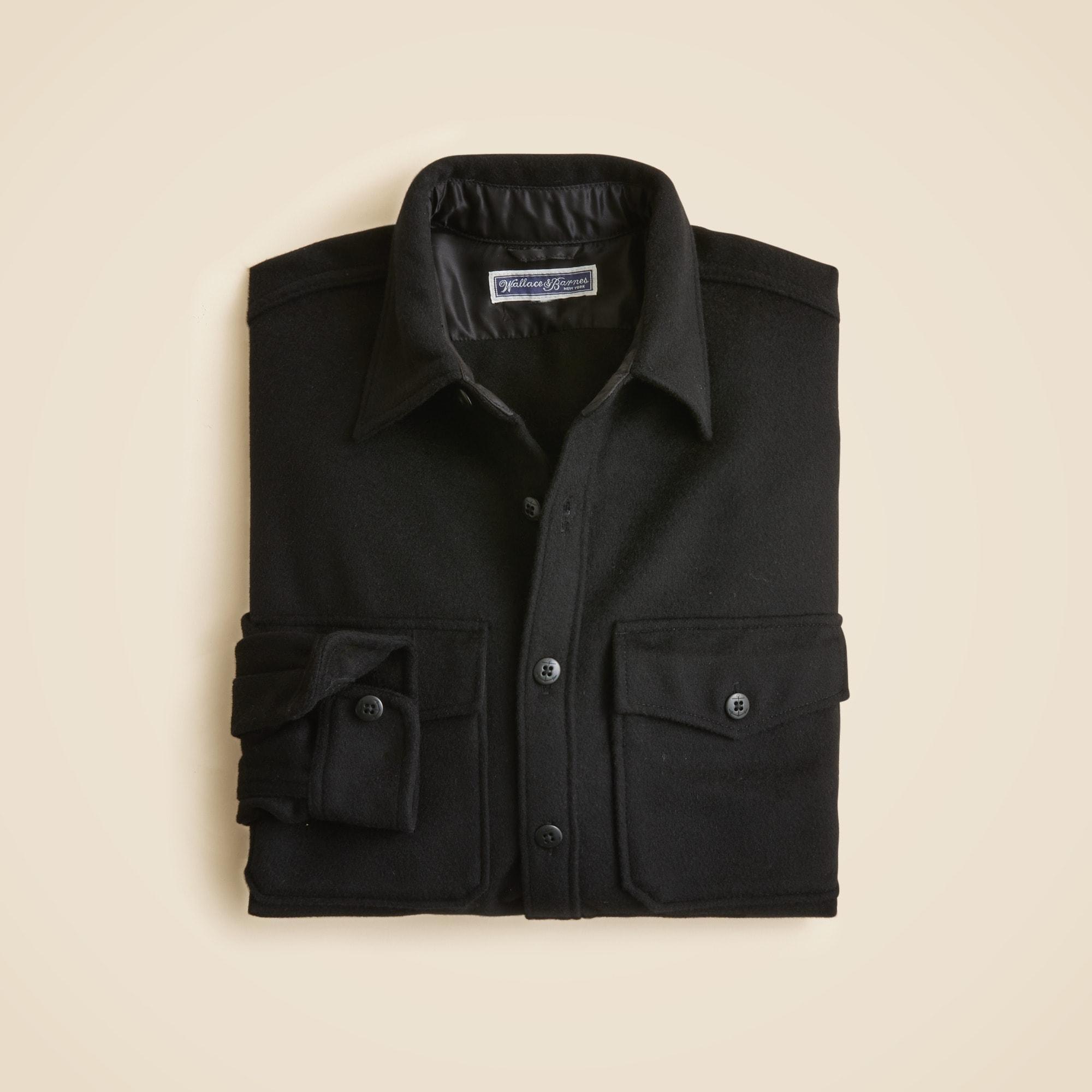 Wallace & Barnes CPO shirt in wool blend Product Image