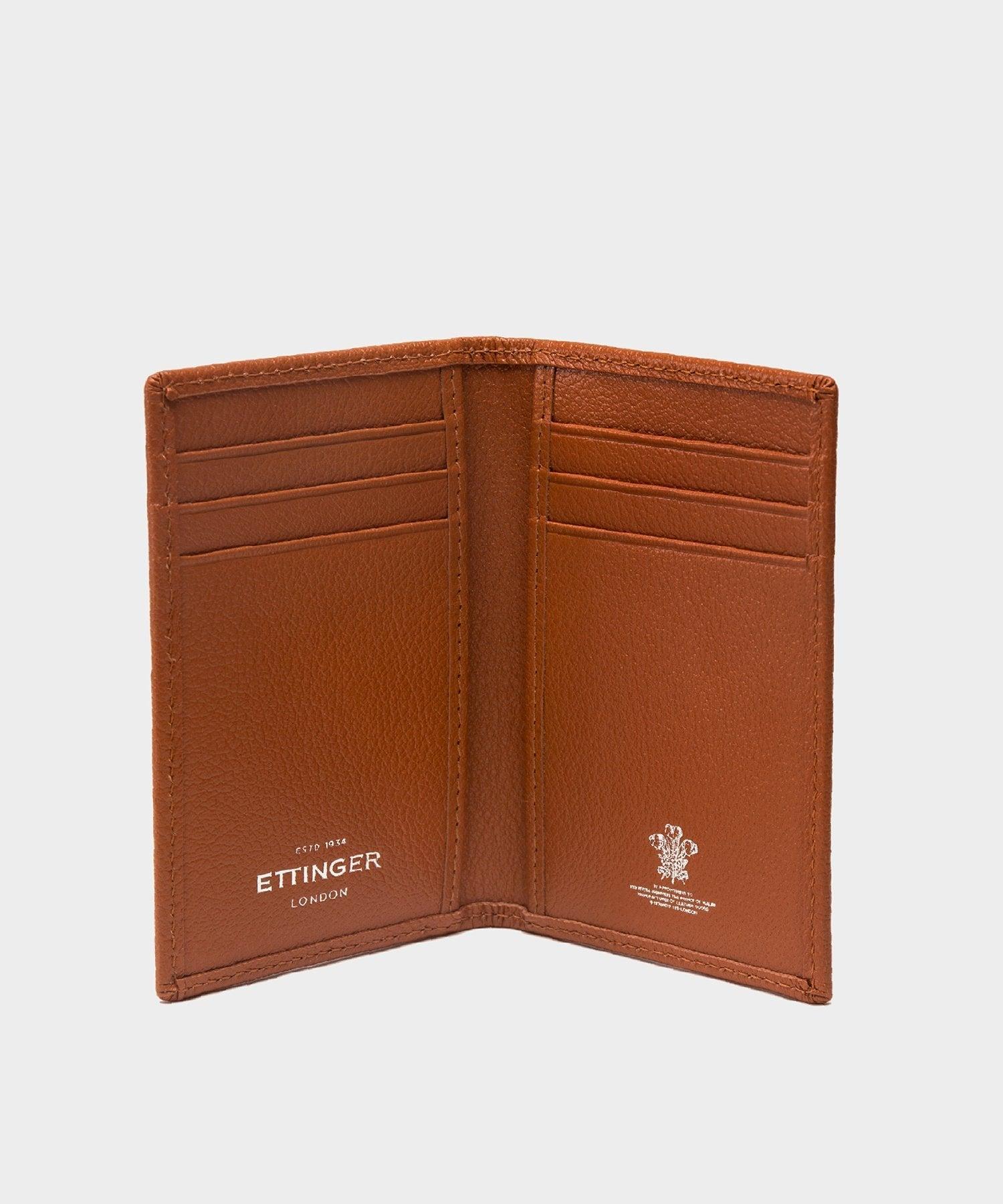Ettinger Capra Slim Credit Card Case In Tan Product Image