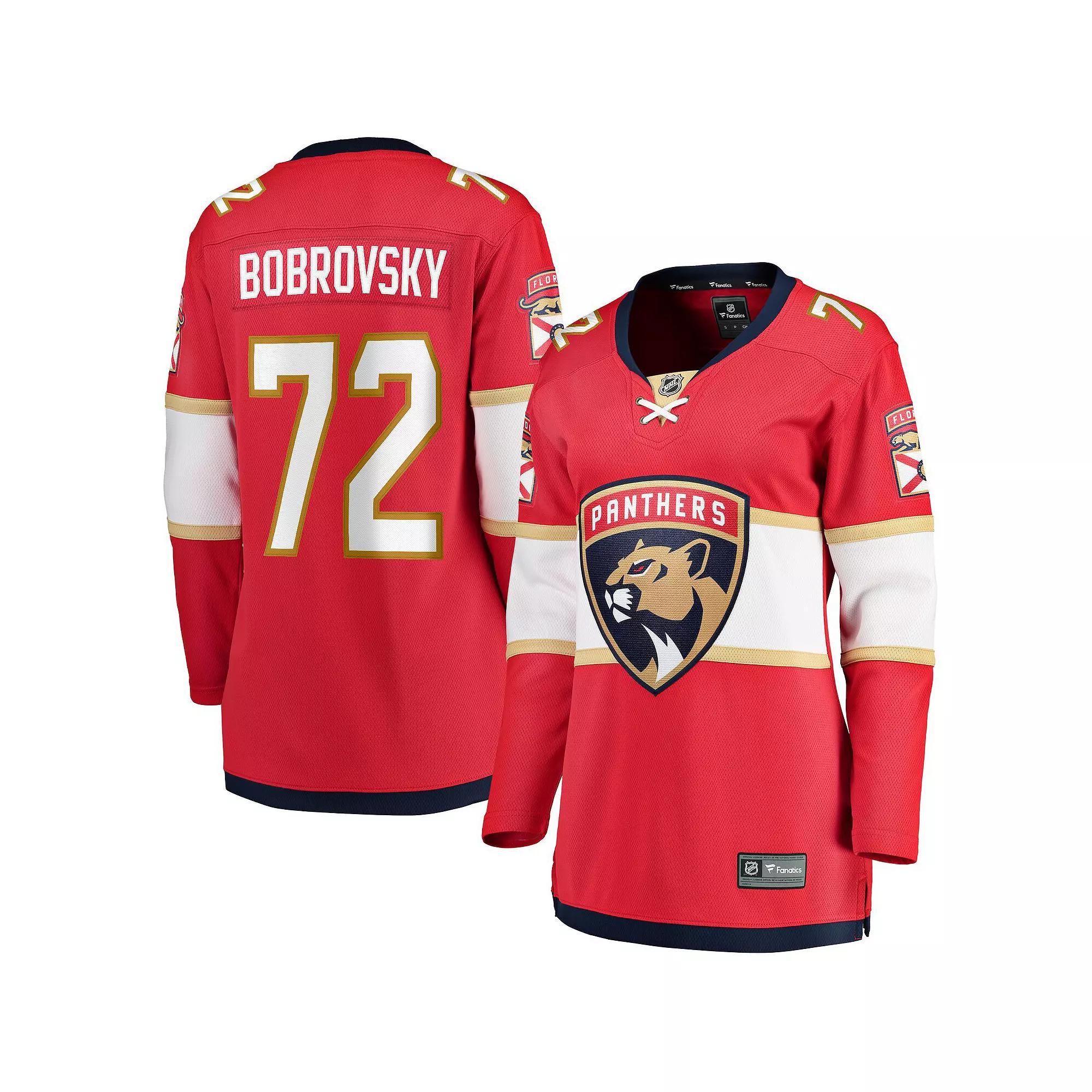 Women's Fanatics Sergei Bobrovsky Red Florida Panthers Home Breakaway Jersey,  Product Image