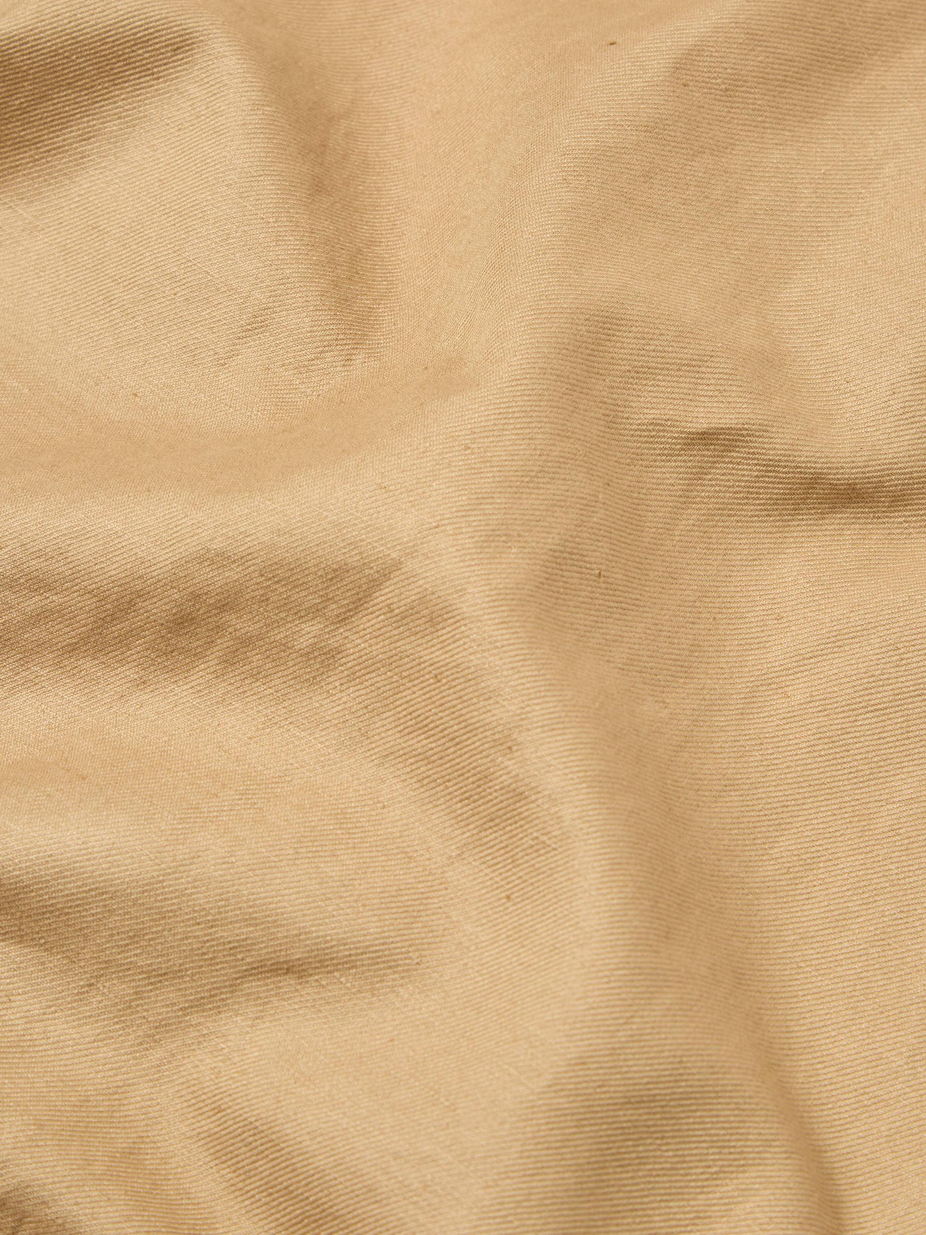 Sand Linen Cotton Suiting Field Jacket Product Image