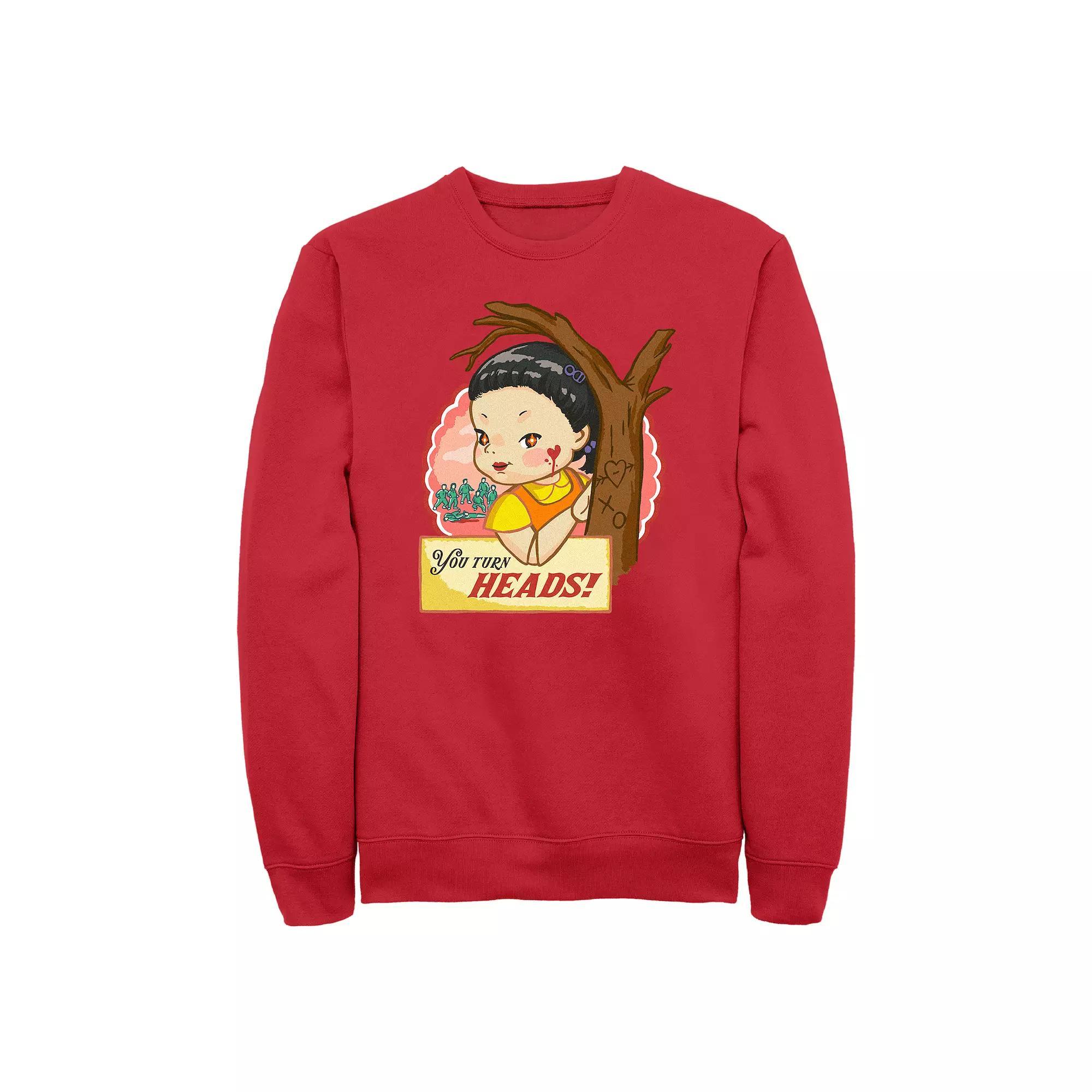 Men's Squid Game You Turn Heads Graphic Fleece,  Product Image