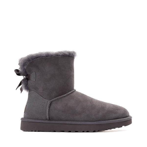 Womens UGG® Mini Bailey Bow II Boot - Obsidian Product Image