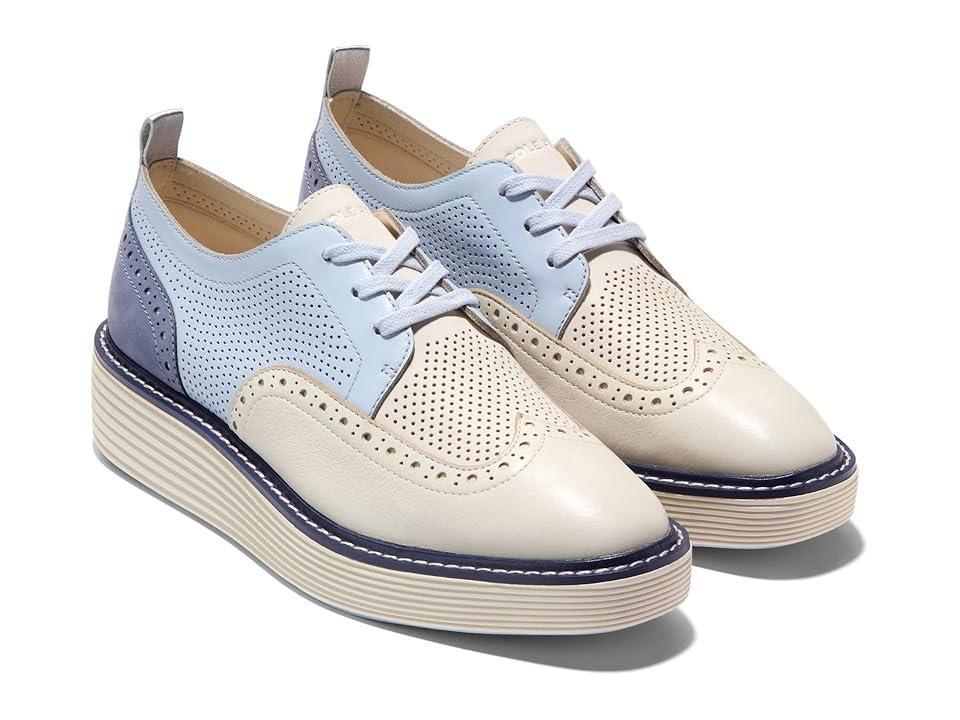 Cole Haan Womens riginal Grand Platform Wingtip Oxford Shoes Oxford Size 6.5 Product Image