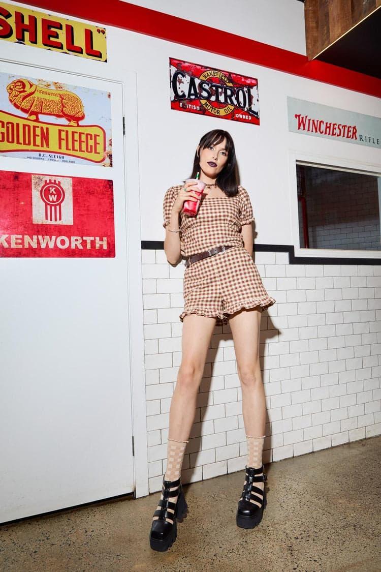 Saloon Gingham Shorts Product Image