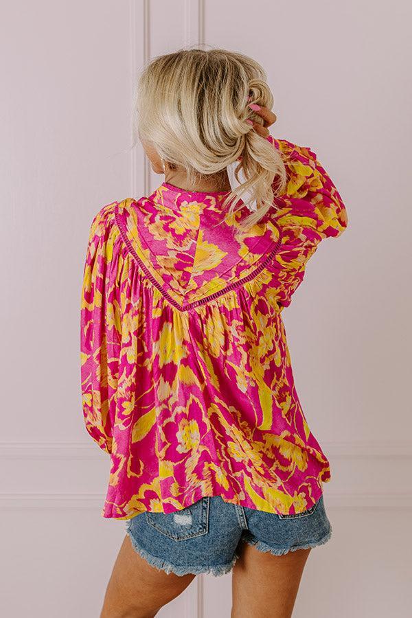 Vacay Happy Hour Shift Top Product Image