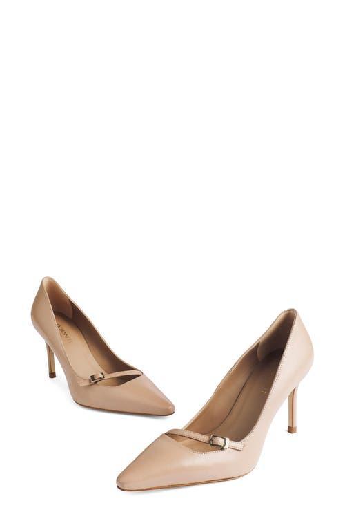 LK BENNETT Larna Pointed Toe Pump In Trench Product Image