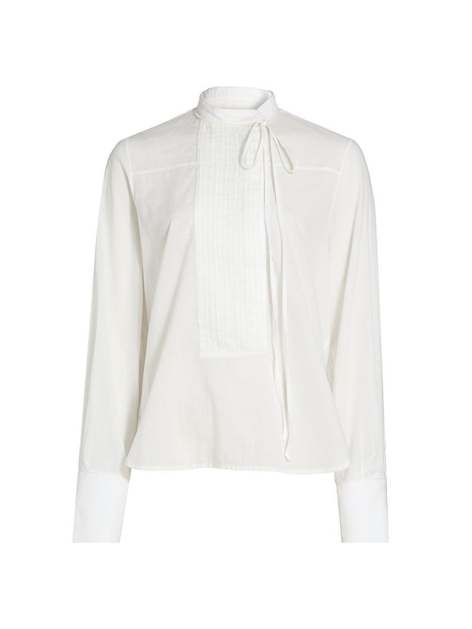 Womens Gabriel Cotton Voile Tieneck Shirt Product Image