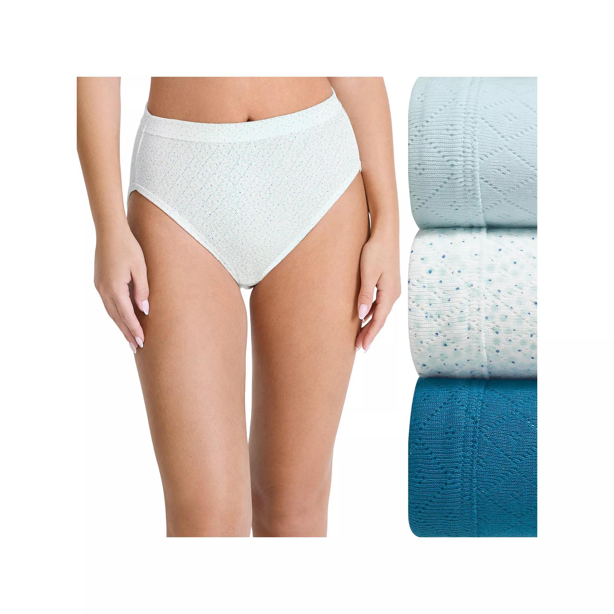 Women's Jockey® Elance Breathe 3-pack French Cut Panty Set 1541,  Product Image