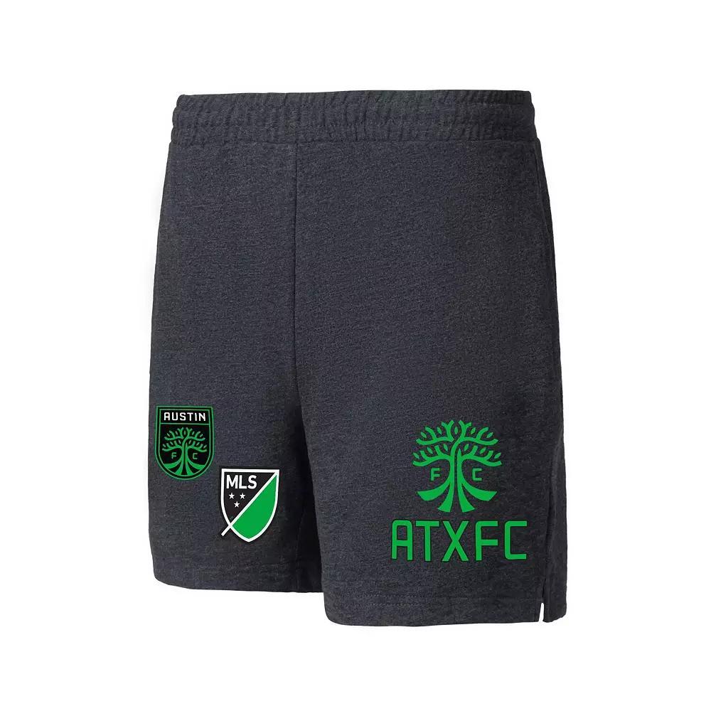 Men's Concepts Sport Charcoal Austin FC Multi-Logo Shorts,  Product Image