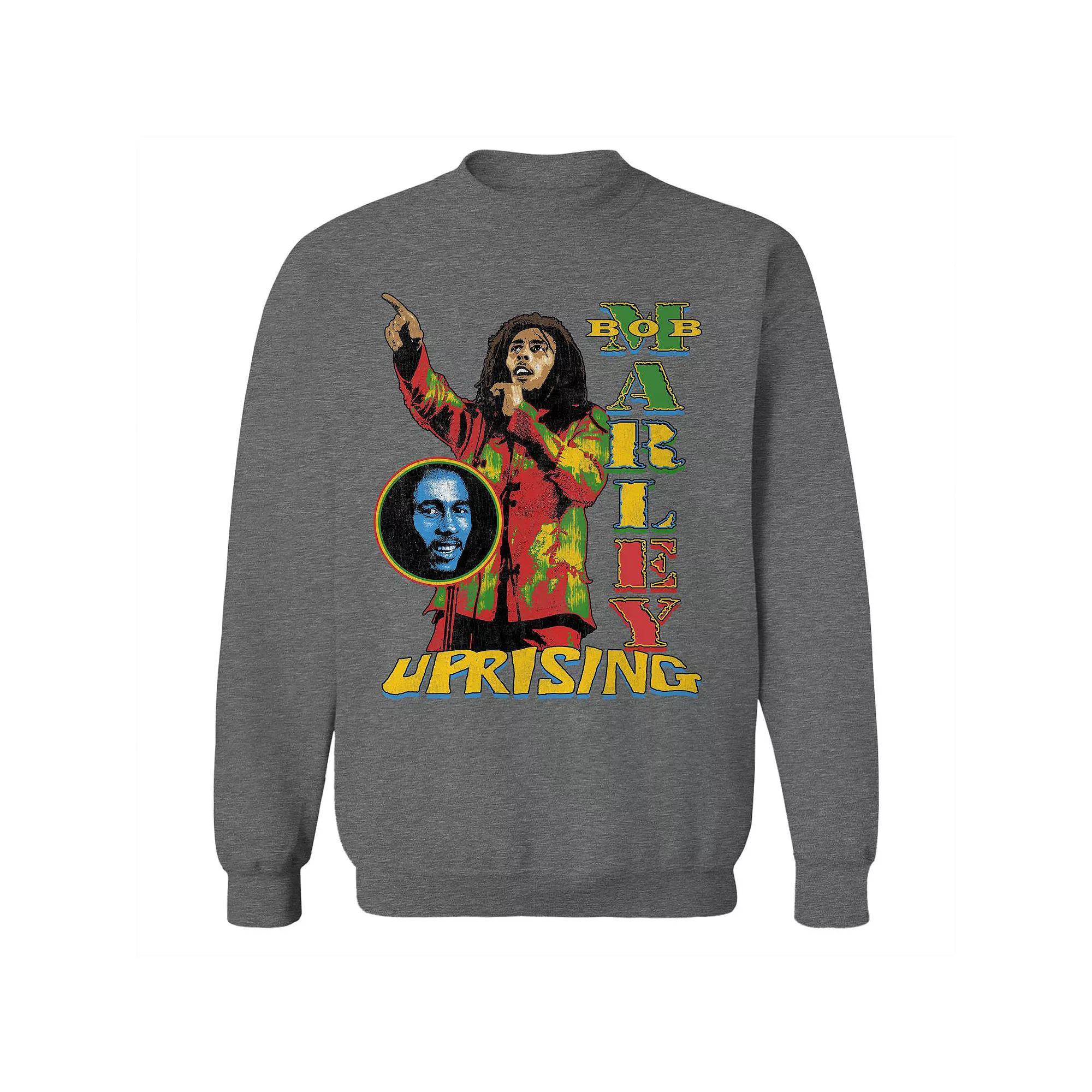 Junior's Bob Marley Uprising Live Graphic Fleece Sweatshirt, Women's,  Product Image