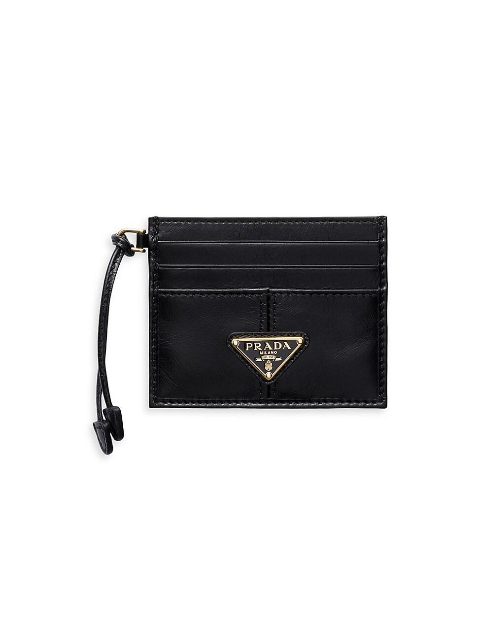 Womens Leather Card Holder Product Image