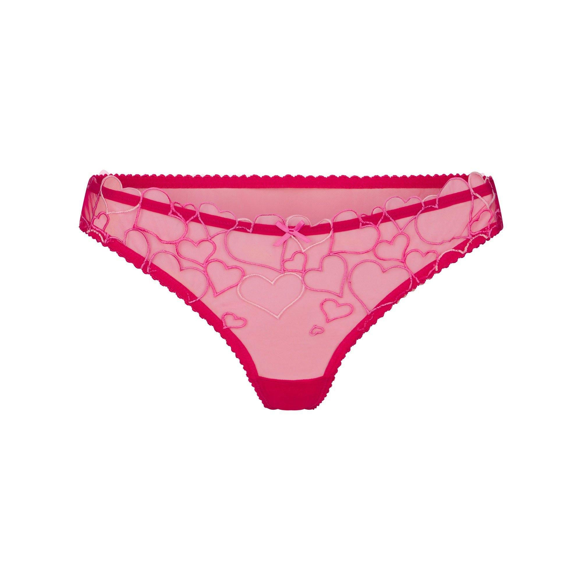 EMBROIDERED TULLE THONG | PUNCH Product Image