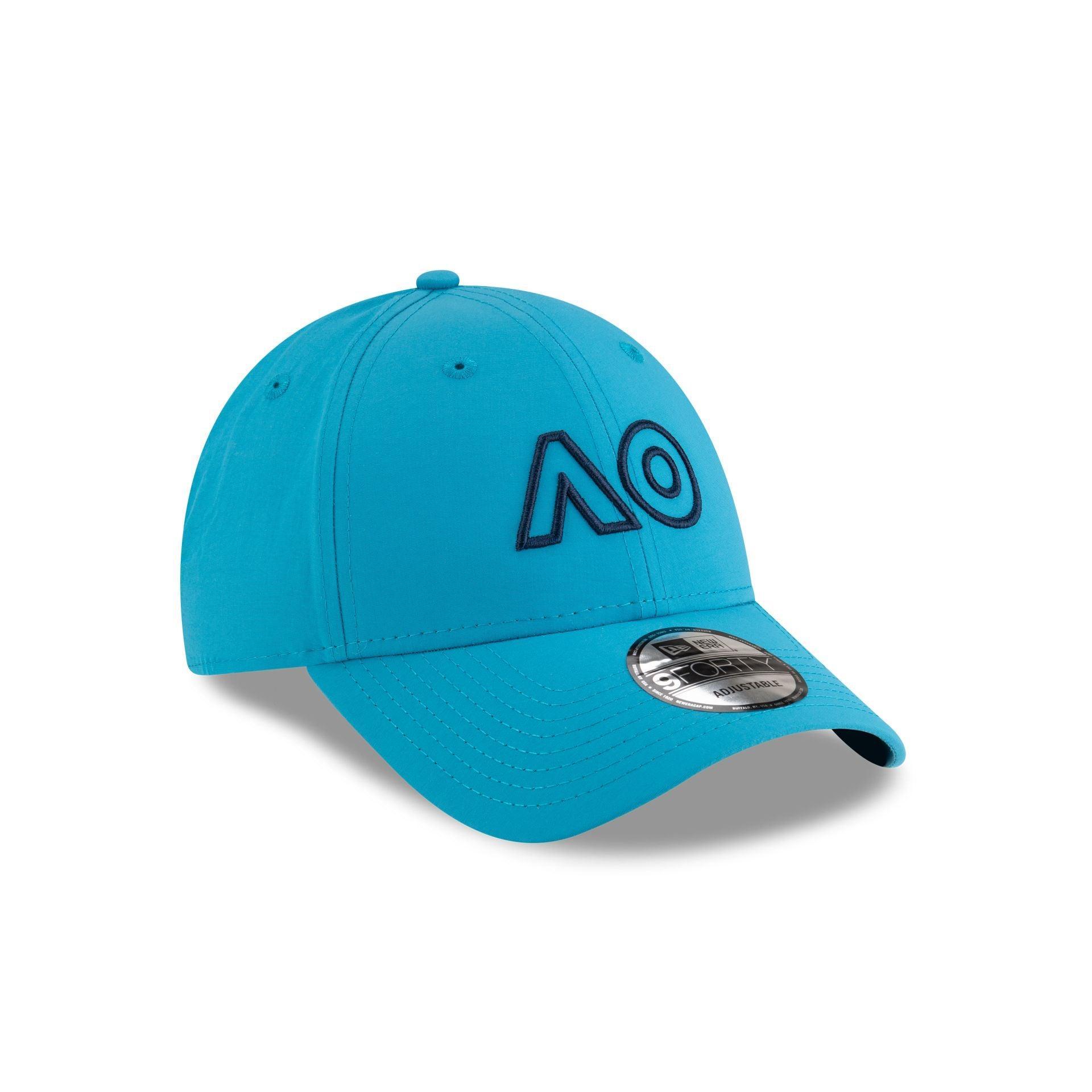 2025 Australian Open Core Outline Blue 9FORTY Adjustable Hat Male Product Image