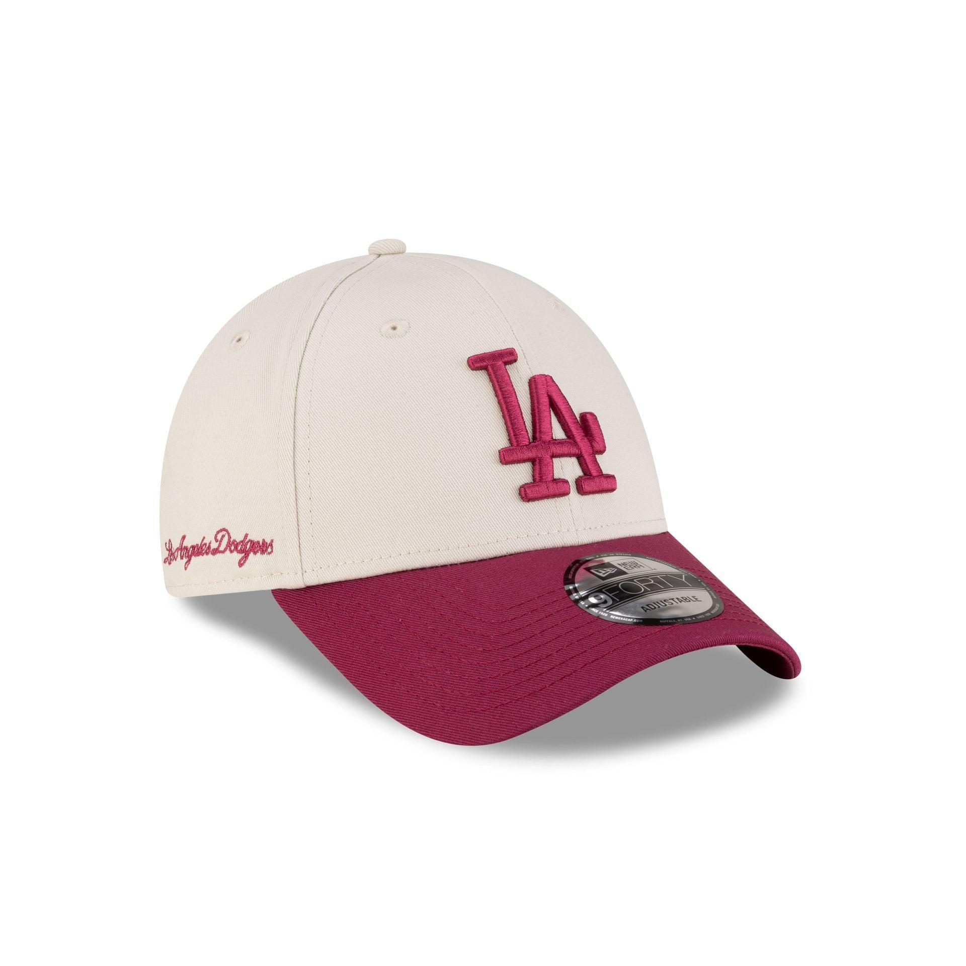 Los Angeles Dodgers Side Script 9FORTY Adjustable Hat Male Product Image