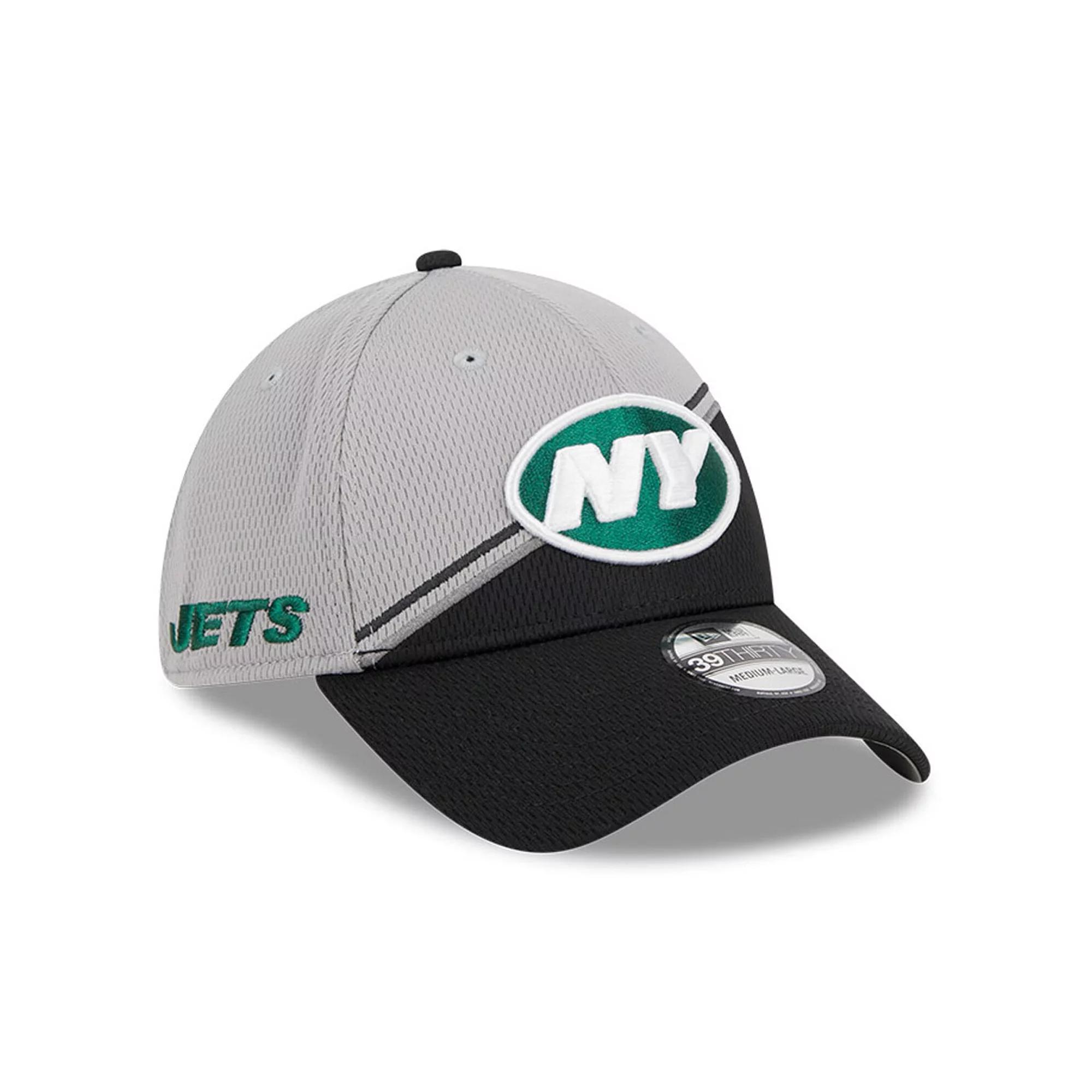 Men's New Era  Gray/Black New York Jets 2023 Sideline 39THIRTY Flex Hat, Size: Large/XL, Grey Product Image