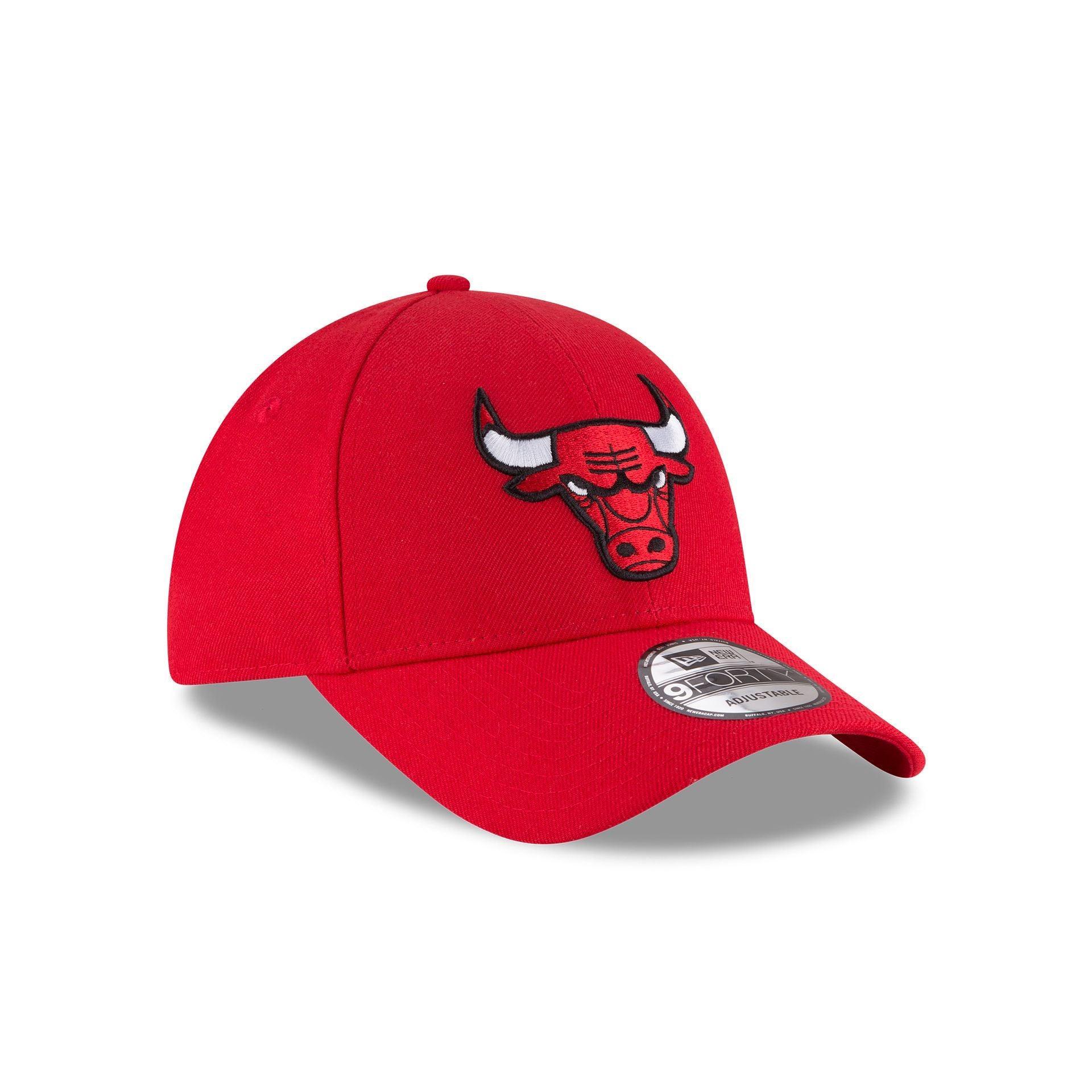 Chicago Bulls The League Red 9FORTY Adjustable Hat Male Product Image