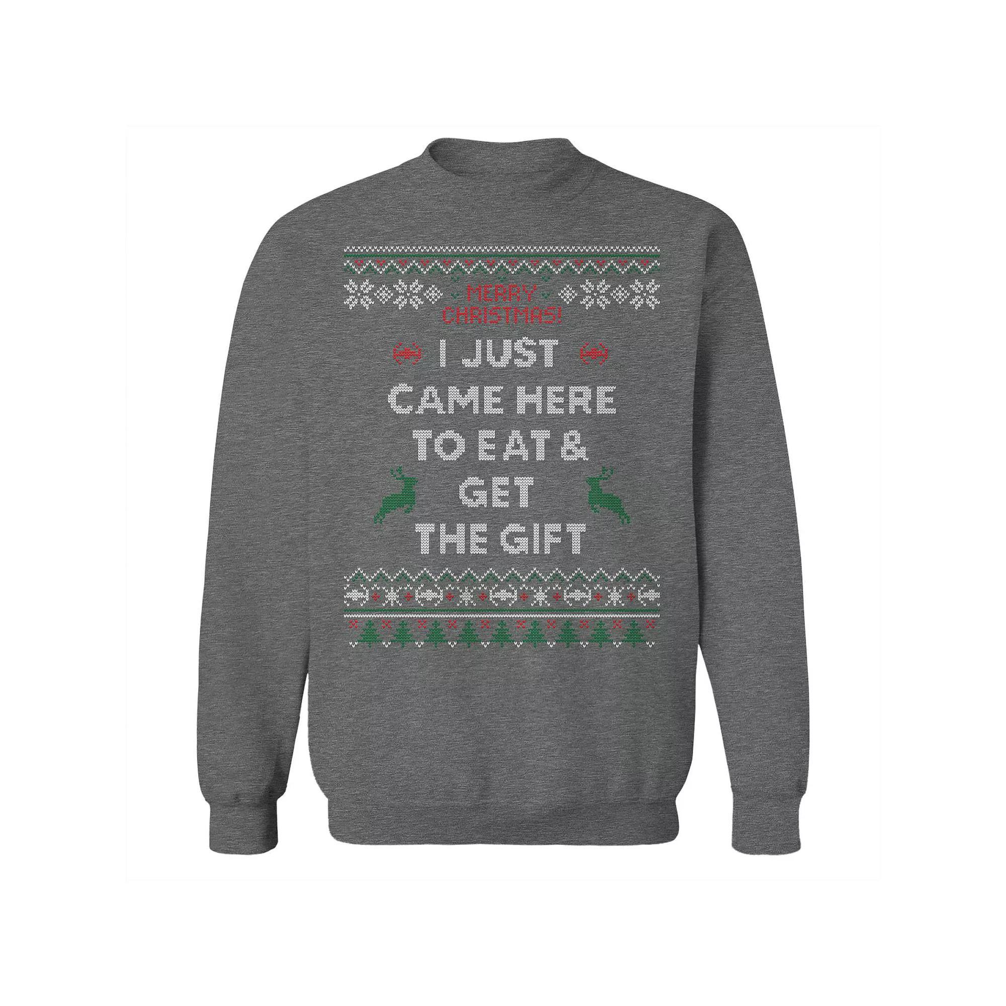 Men's Meowy Tree Christmas Sweater Graphic Sweatshirt, Adult Unisex,  Product Image