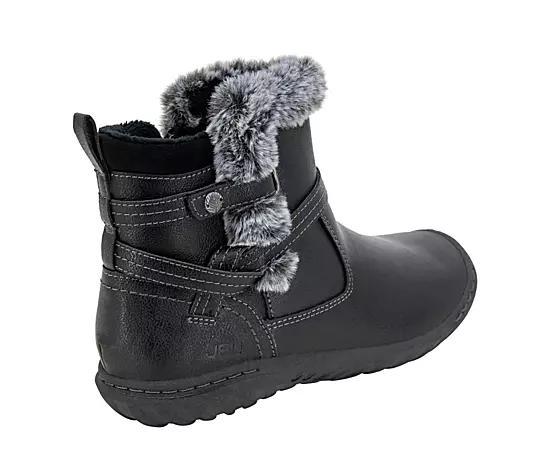 Jbu Womens Dolce Faux Fur Water Resistant Weather Bootie Product Image