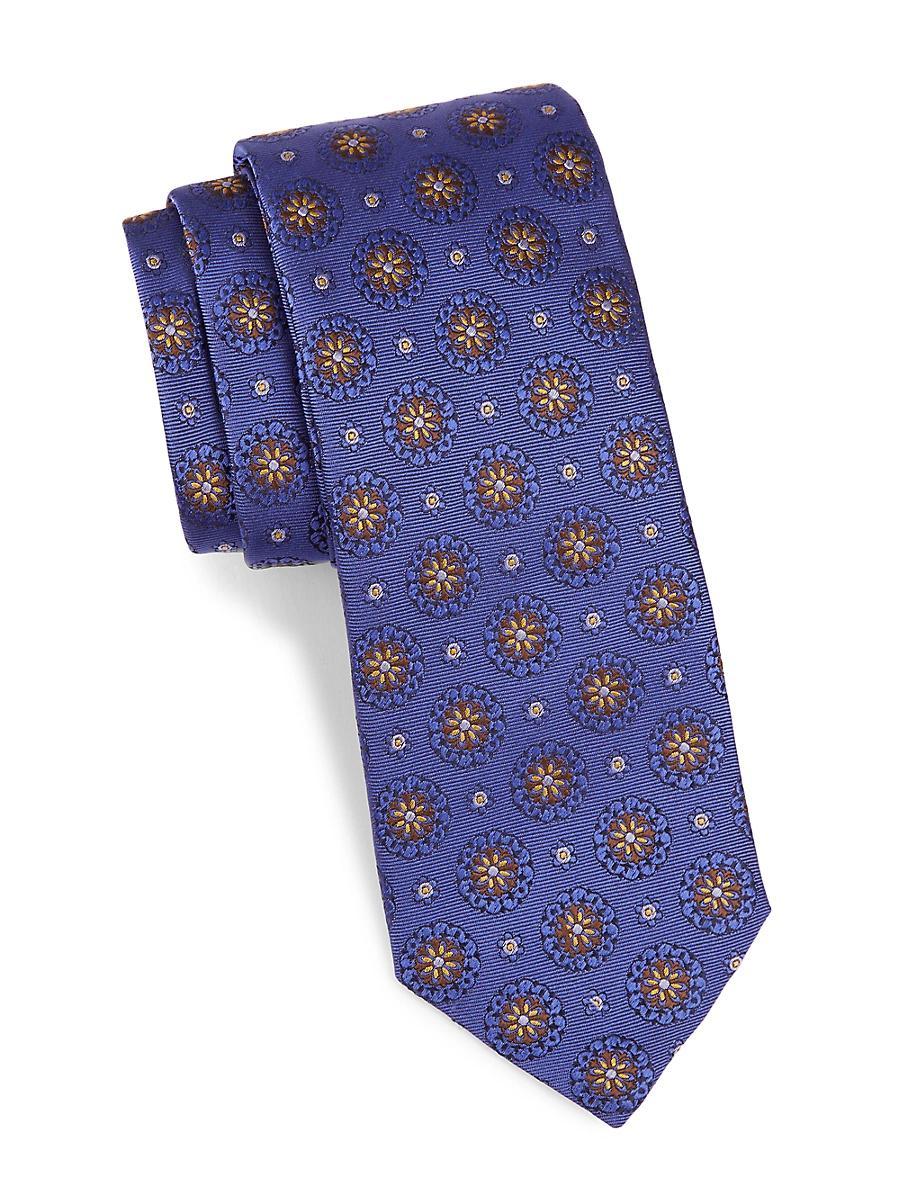 Mens Medallion Jacquard Tie Product Image