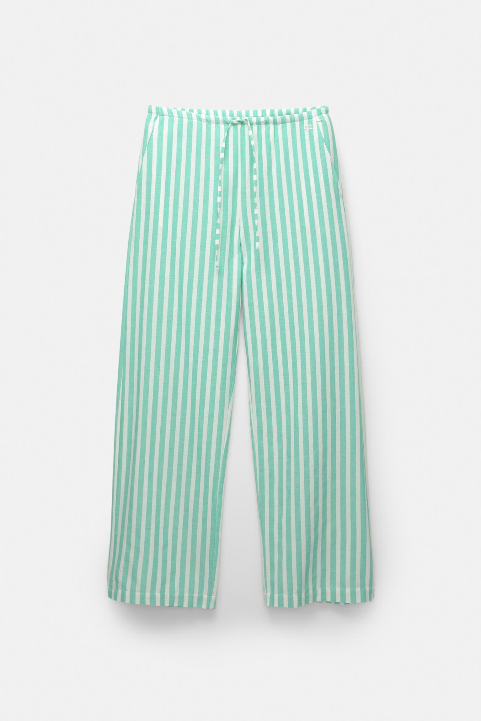 Striped rustic sweatpants Product Image