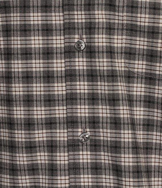 Daniel Cremieux Signature Label Mount Lussari Collection Non-Iron Check Long Sleeve Woven Shirts Product Image