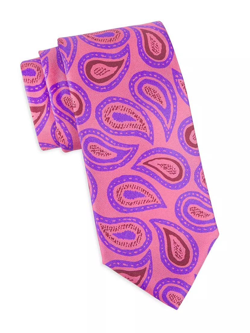 Novel Paisley Silk Tie Product Image