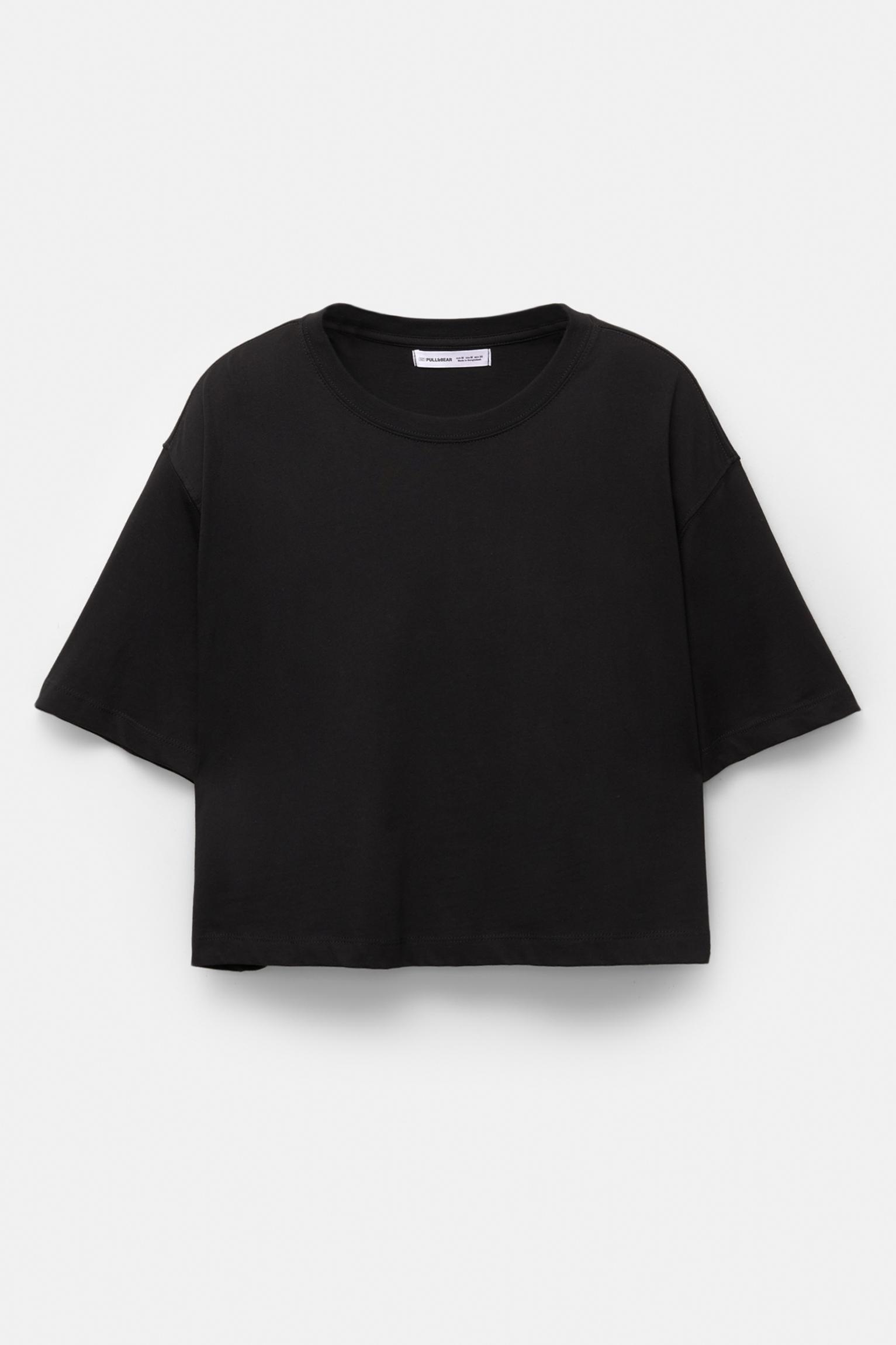 Cropped short sleeve T-shirt Product Image