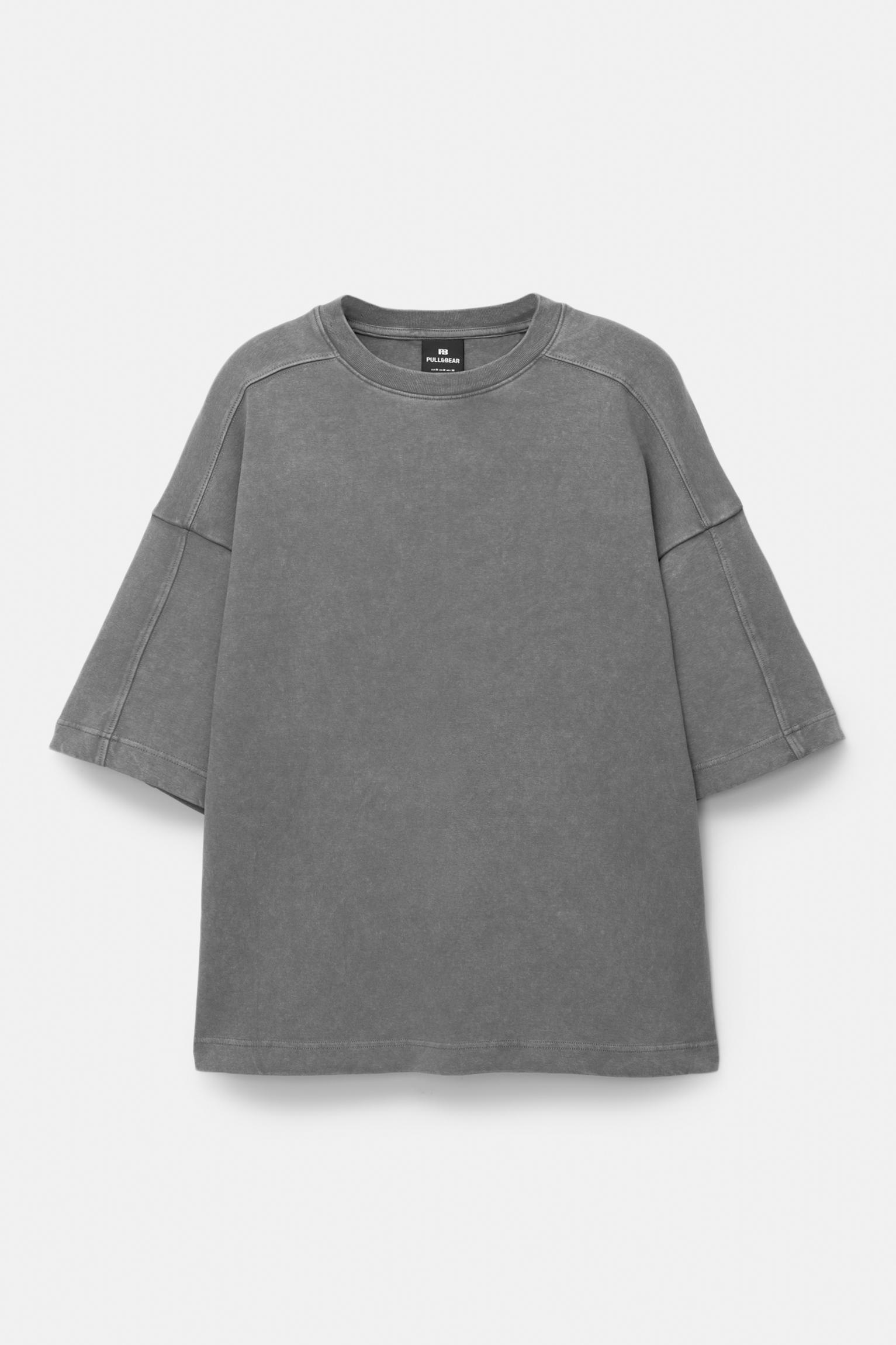 Boxy short sleeve sweatshirt Product Image