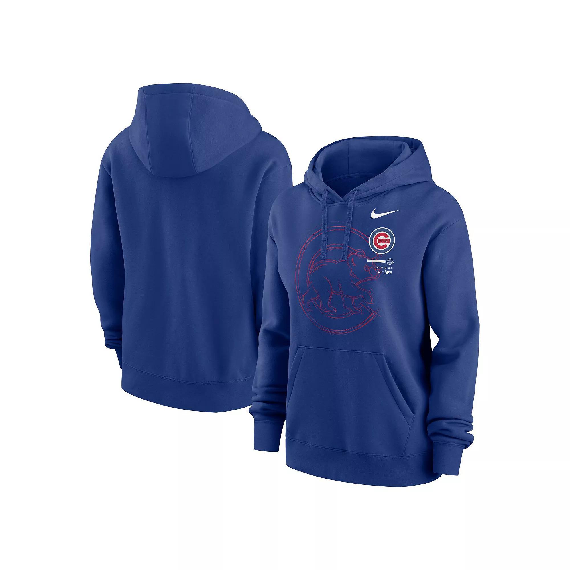 Women's Nike Black Carolina Panthers Club Fleece Pullover Hoodie,  Product Image