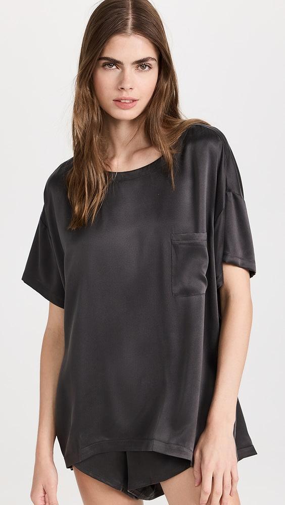 Lunya Washable Silk Tee Set | Shopbop Product Image