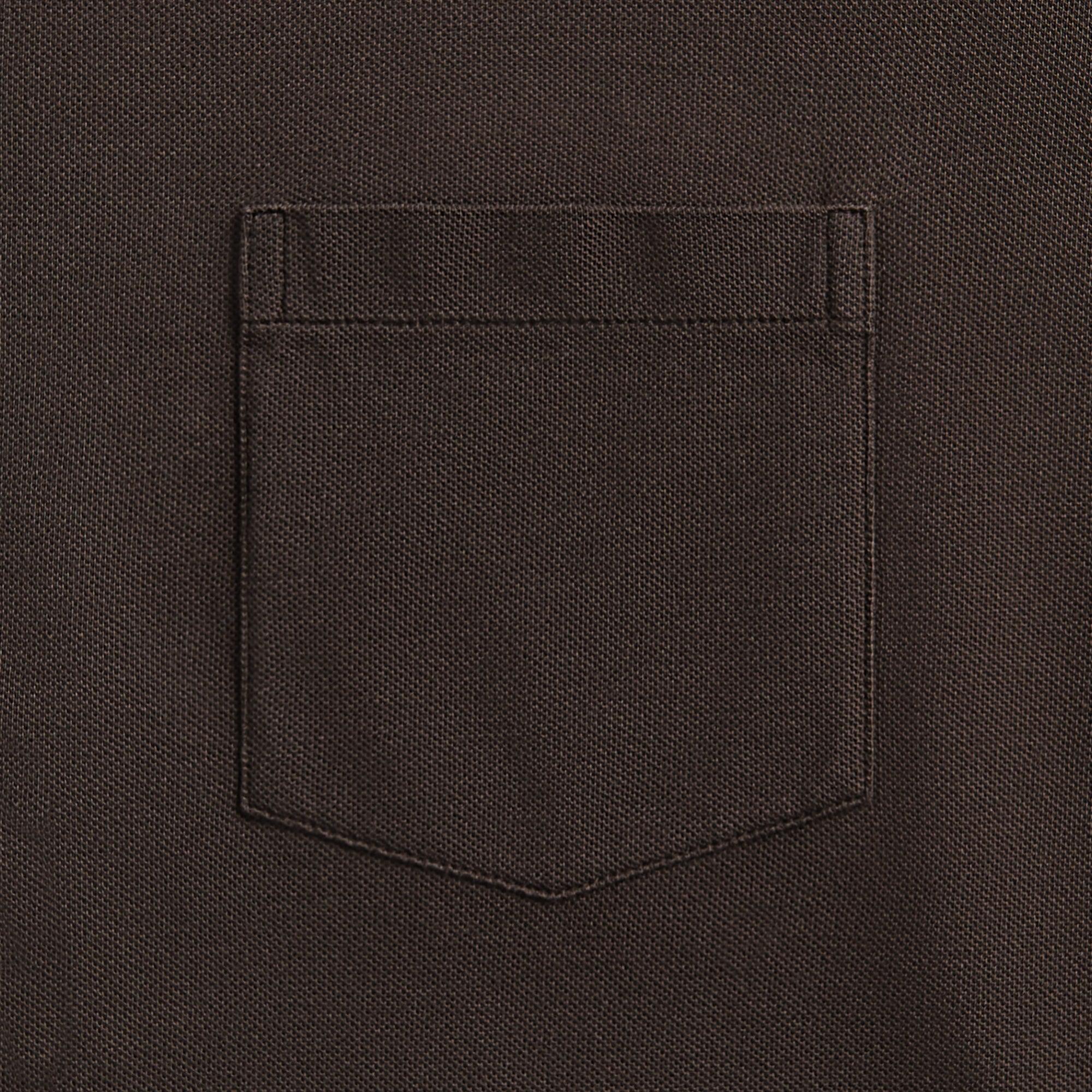 Our Legacy Analog Shirt - Deep Brown Super Mall Piquet Male Product Image