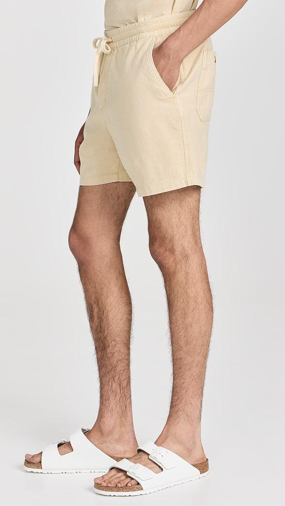 Marine Layer Saturday Stretch Selvage Shorts 6" | Shopbop Product Image