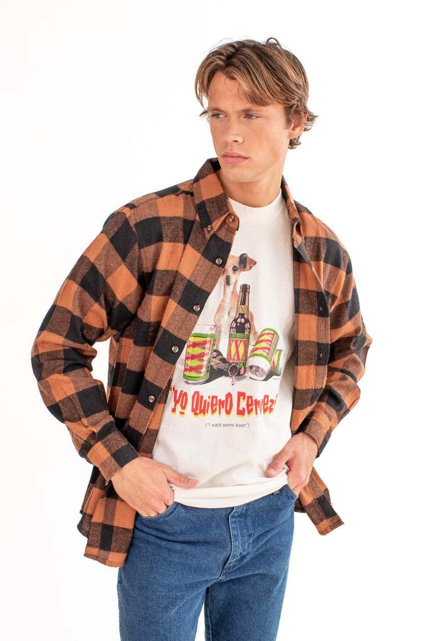 1 Pocket Buffalo Flannel Button Up Shirt Product Image