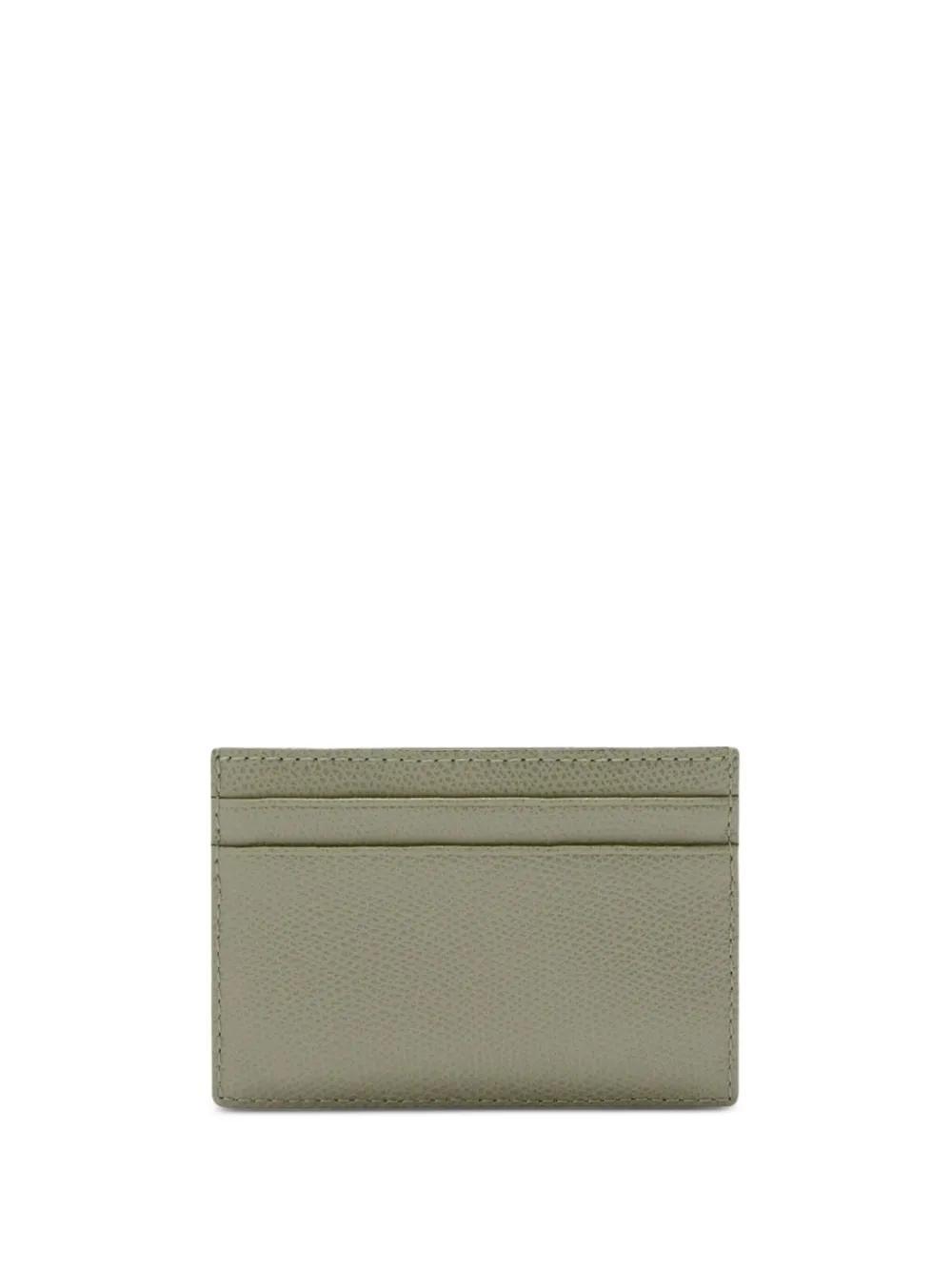 FURLA Camelia Card Holder In Green Product Image