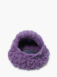 CABLE KNIT BAG - KNITTED TOP HANDLE BAG in purple | JW Anderson US  Product Image