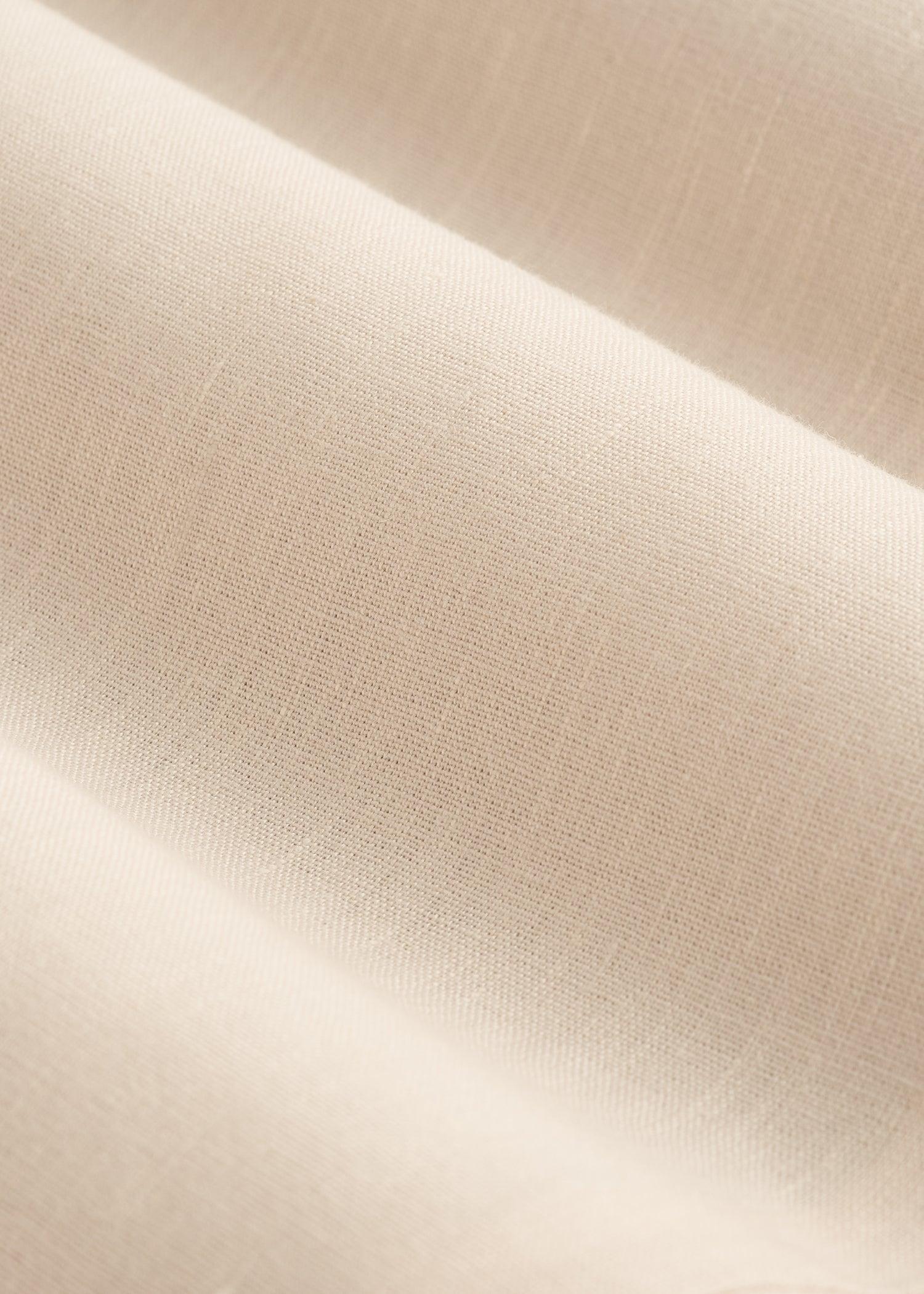 Stretch Linen Blazer for Tall Men in Light Beige Linen Male Product Image