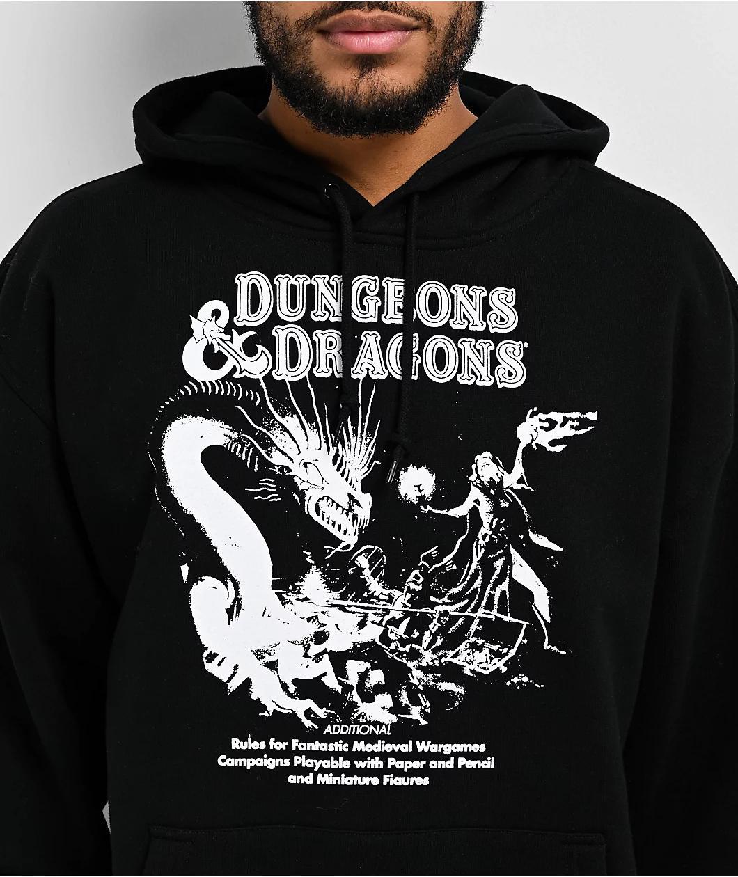 Episode x Dungeons & Dragons Book Cover Black Hoodie Product Image