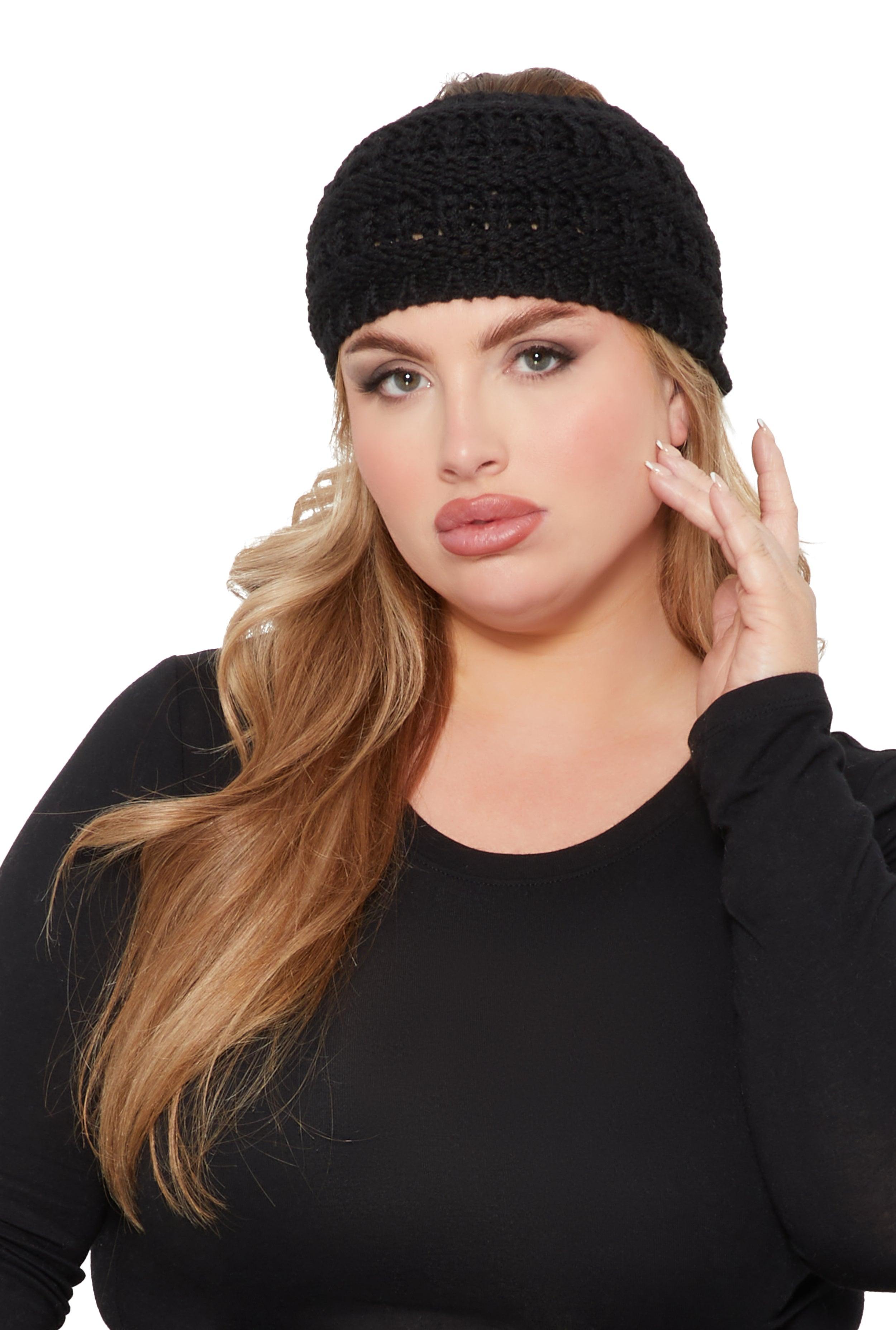 Knitted Headband Female Product Image