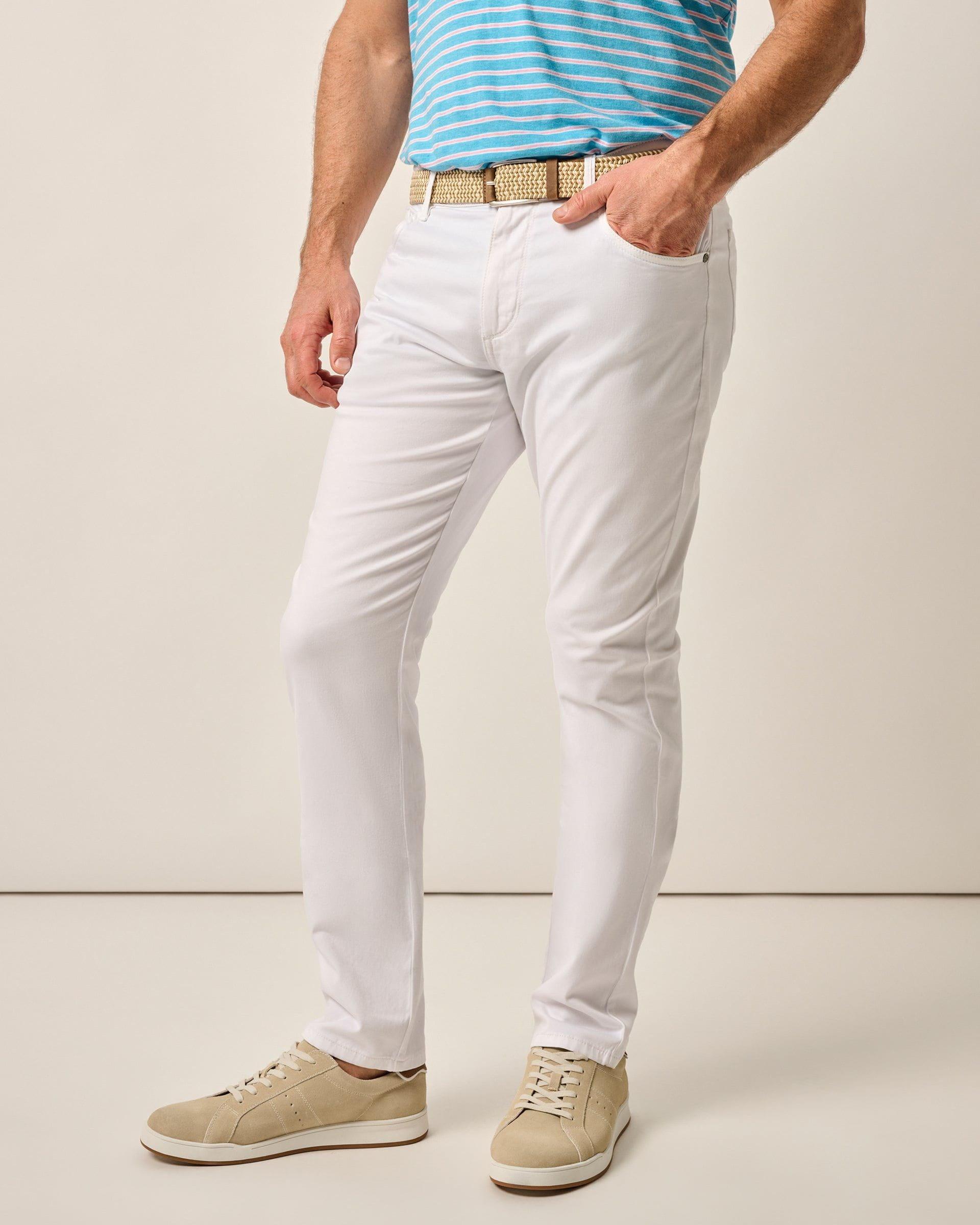 johnnie-O Carmel Sateen 5-Pocket Pants Product Image